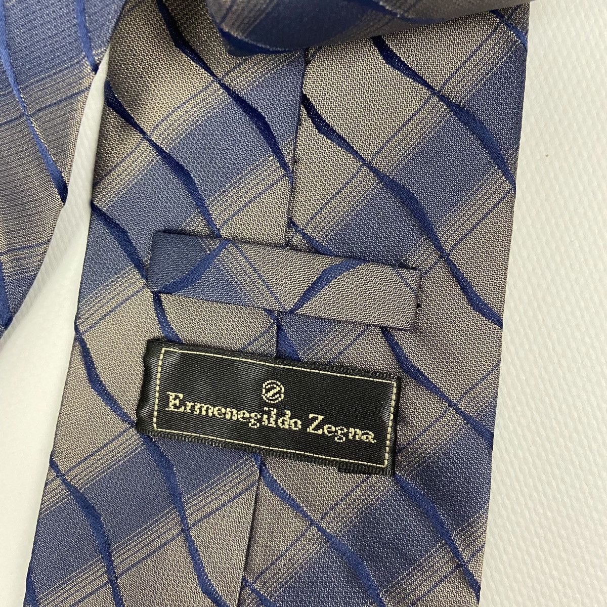 Ermenegildo Zegna Vintage 90’s Ermenegildo Zegna tie Rare design Size ONE SIZE - 5 Thumbnail