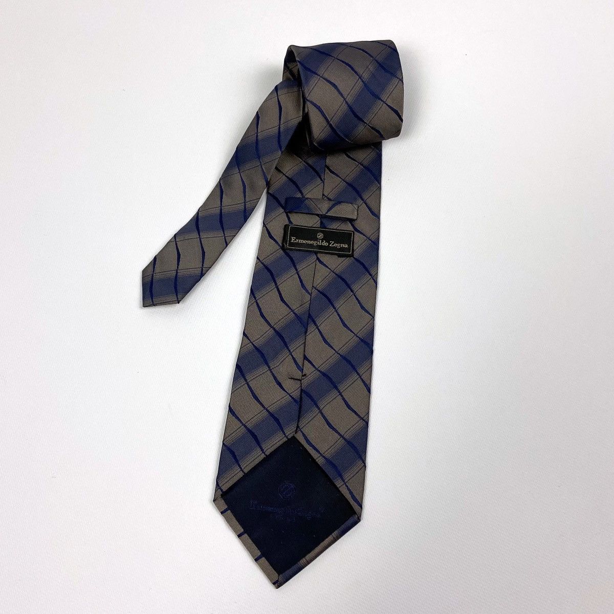 Ermenegildo Zegna Vintage 90’s Ermenegildo Zegna tie Rare design Size ONE SIZE - 3 Thumbnail