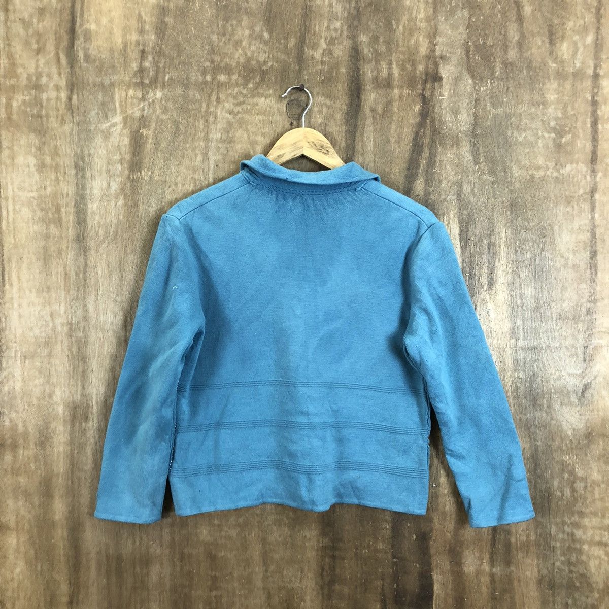 Japanese Brand Japanese Brand Green Cardigan Knitwear Sweater #080 Size US M / EU 48-50 / 2 - 5 Thumbnail