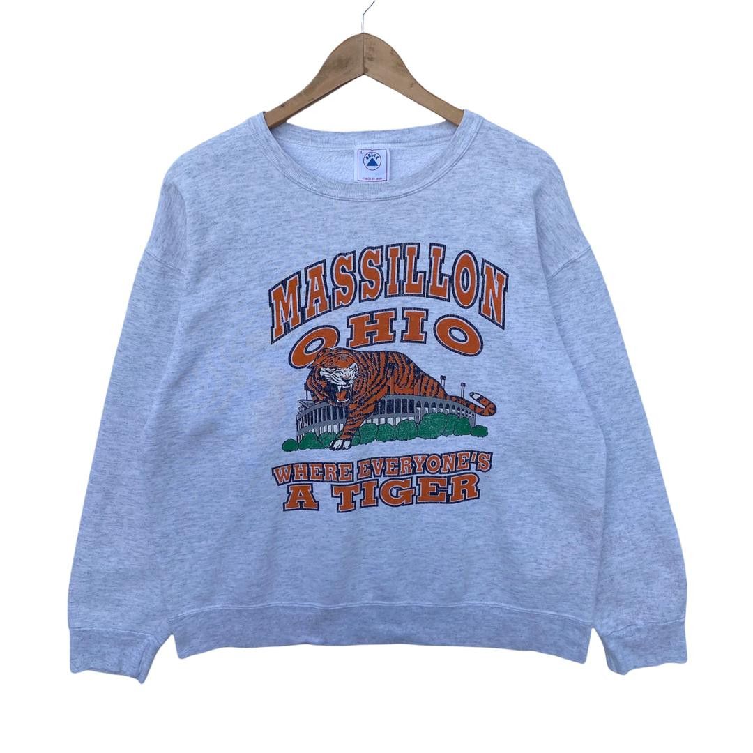 VINTAGE MASSILLON OHIO SWEATSHIRT LARGE PULLOVER