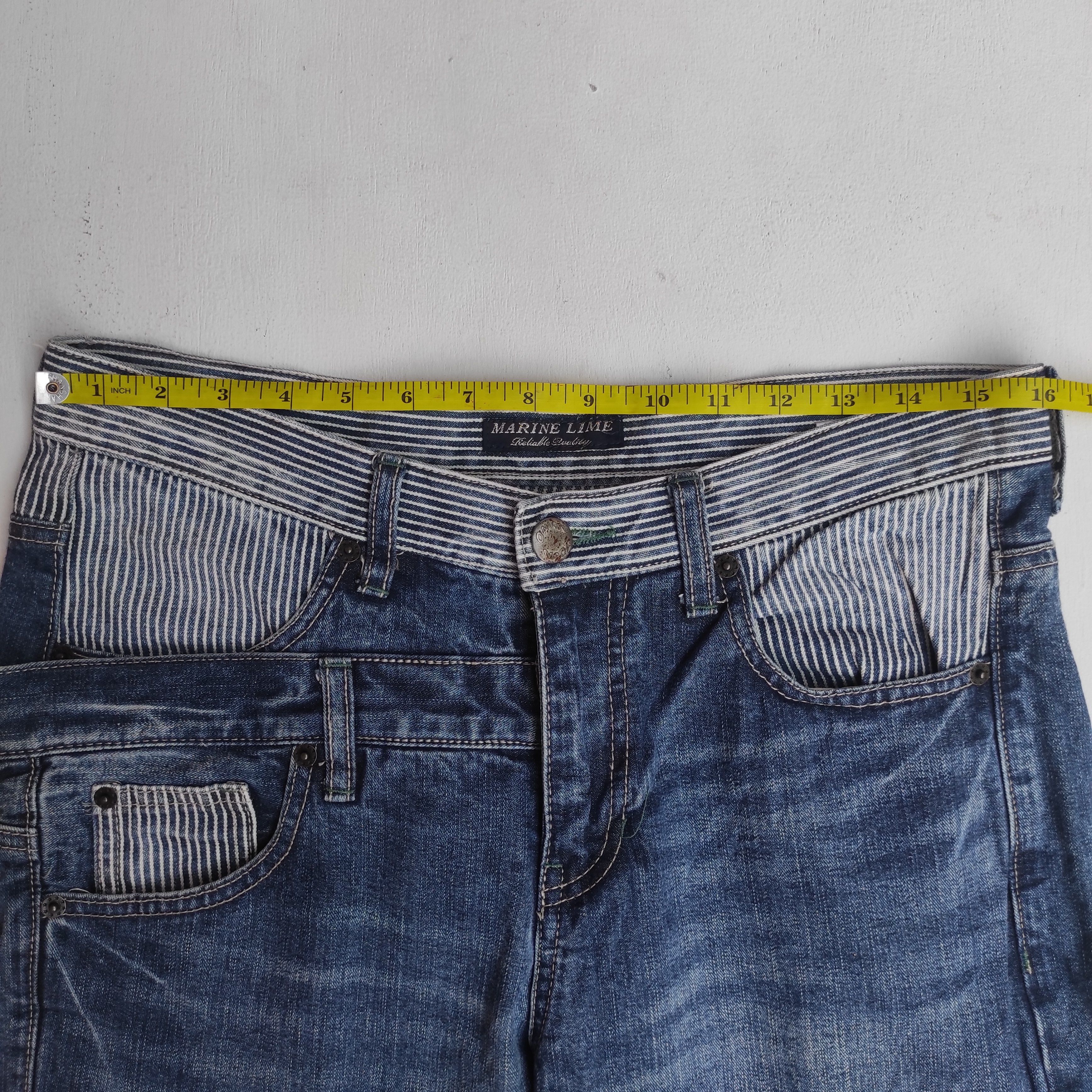 Hysteric Glamour Double Half Waist Marine Lime Incorporated Lime.Inc Size US 30 / EU 46 - 17 Thumbnail