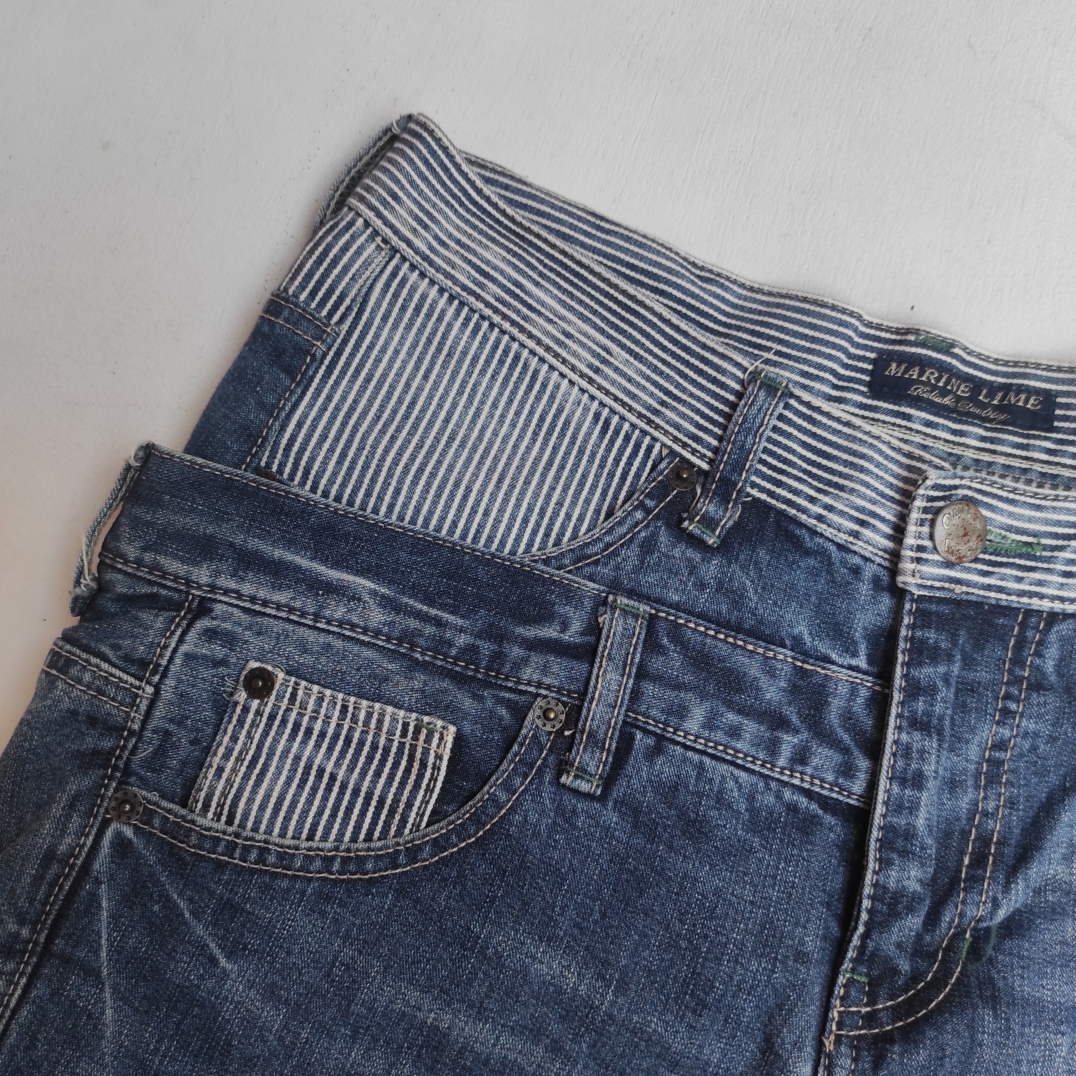 Hysteric Glamour Double Half Waist Marine Lime Incorporated Lime.Inc Size US 30 / EU 46 - 9 Thumbnail