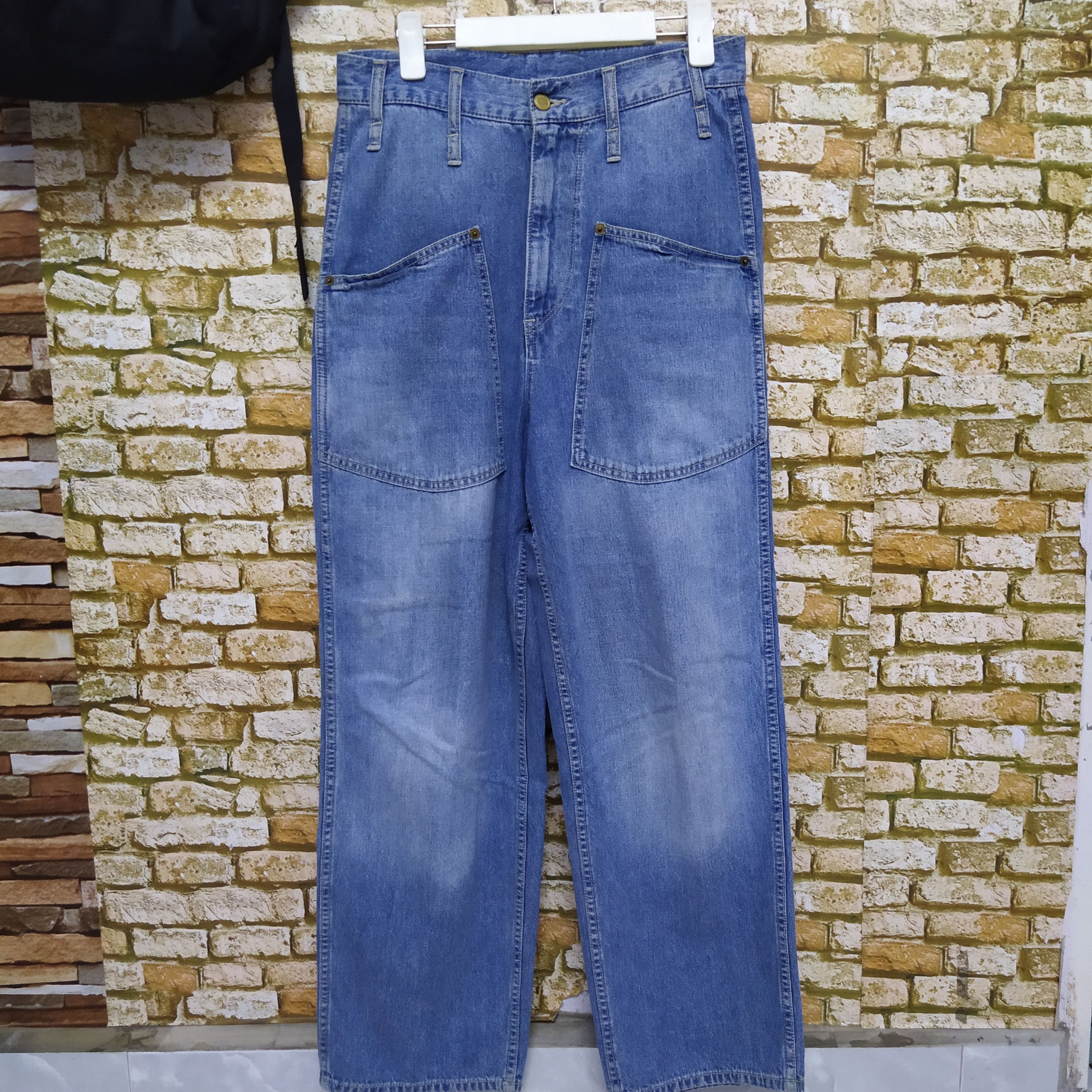 Japanese Brand CEPO JAPAN WORKWEAR ART DENIM LIKE ORSLOW KAPITAL (D221) Size US 30 / EU 46 - 1 Thumbnail