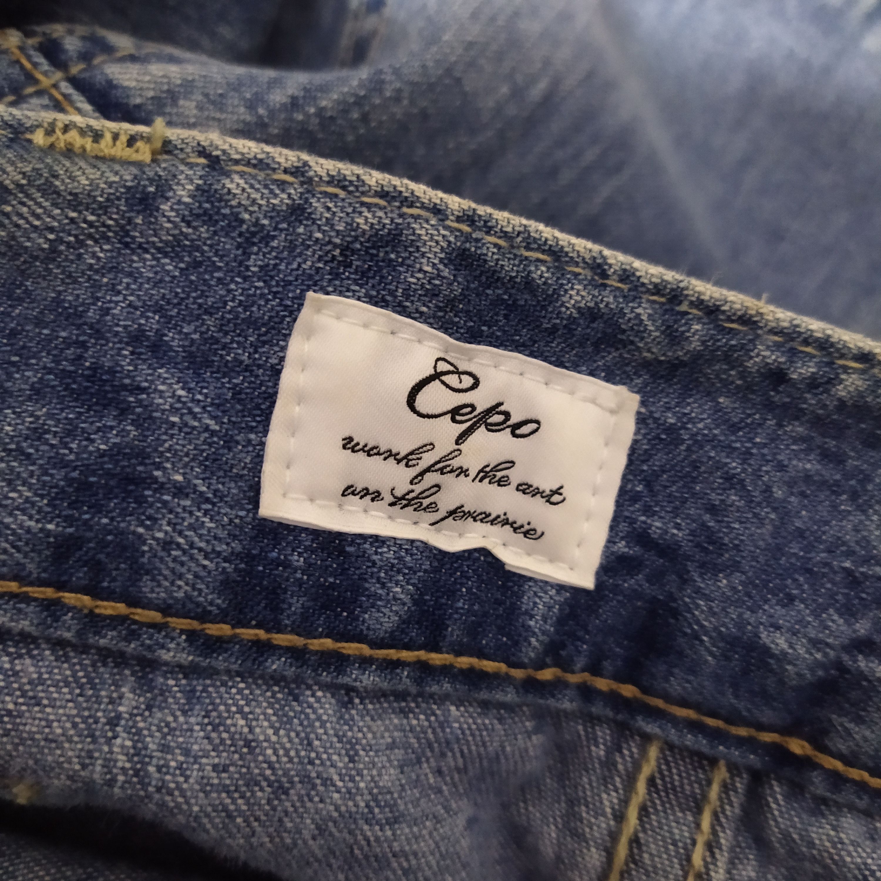Japanese Brand CEPO JAPAN WORKWEAR ART DENIM LIKE ORSLOW KAPITAL (D221) Size US 30 / EU 46 - 7 Thumbnail
