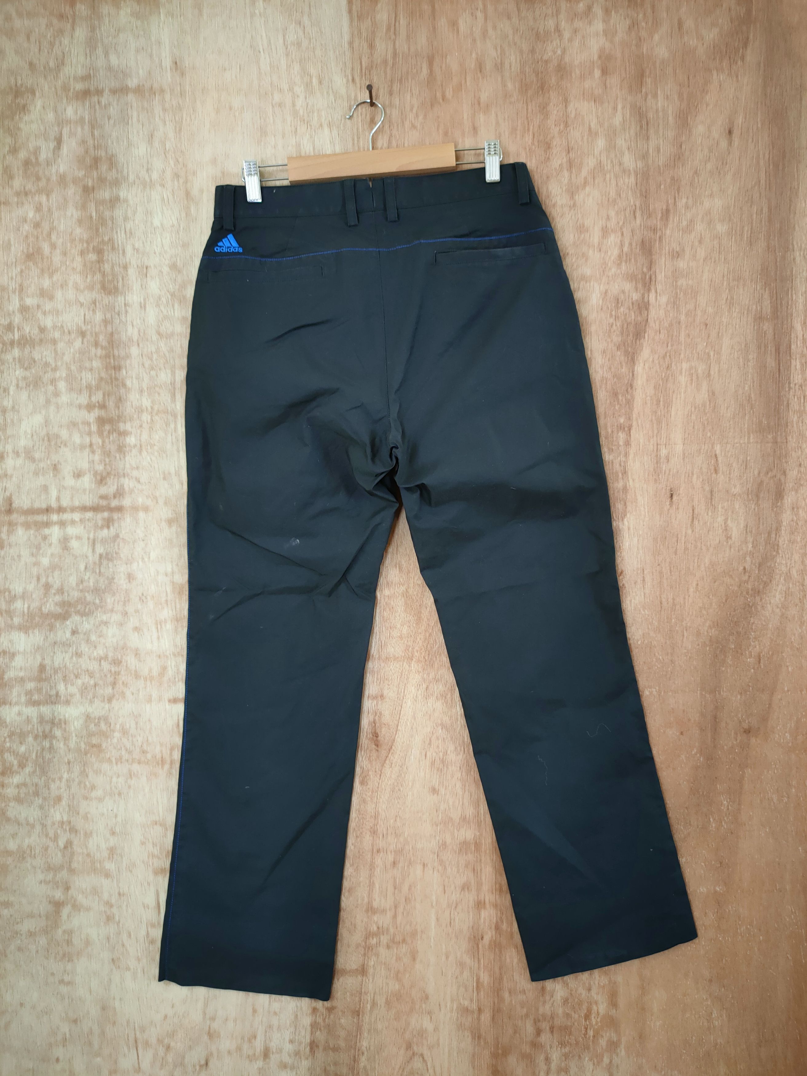 Adidas Adidas black thin cargo casual pants #46-618 Size US 30 / EU 46 - 5 Thumbnail