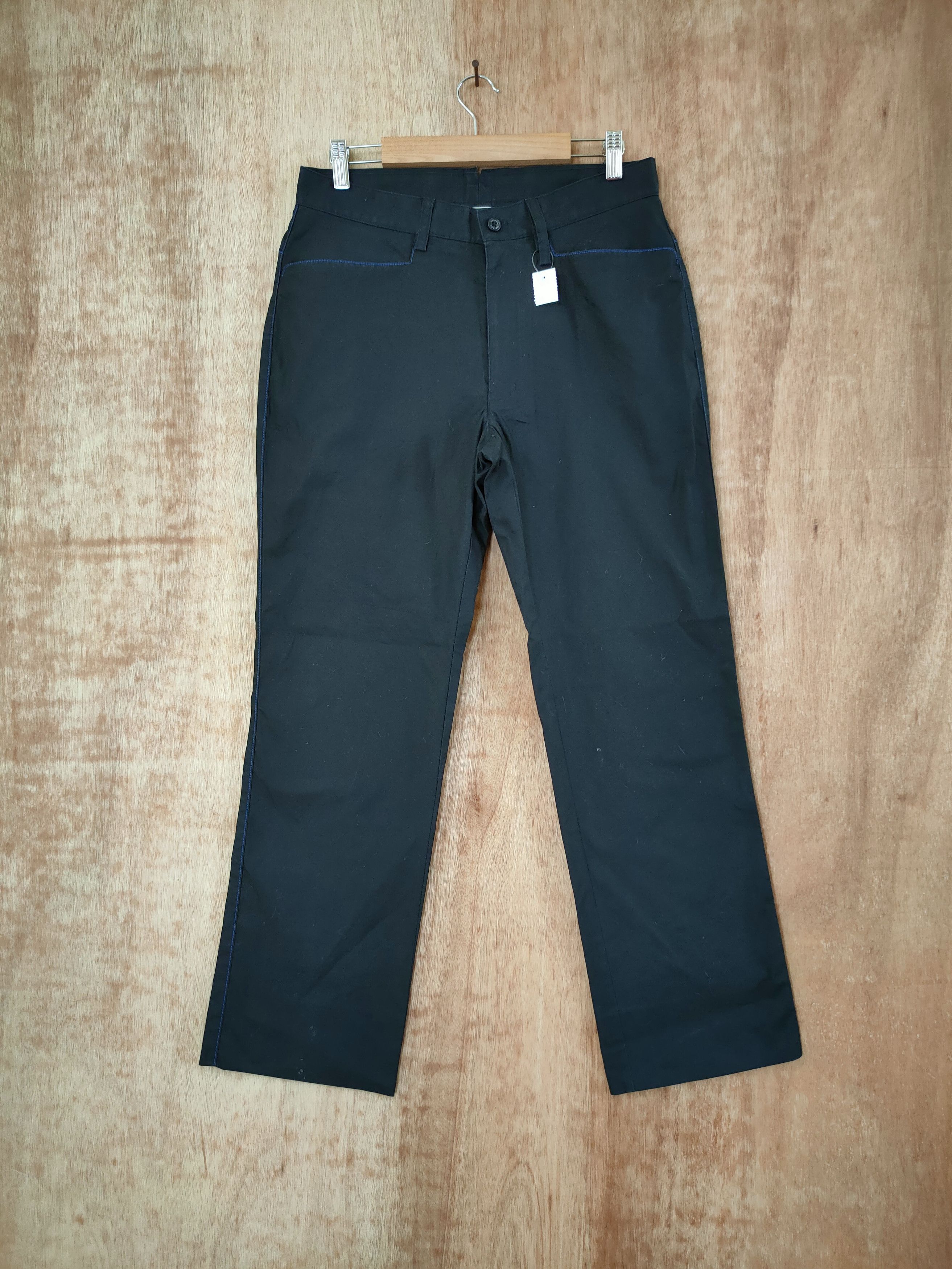 Adidas Adidas black thin cargo casual pants #46-618 Size US 30 / EU 46 - 1 Thumbnail