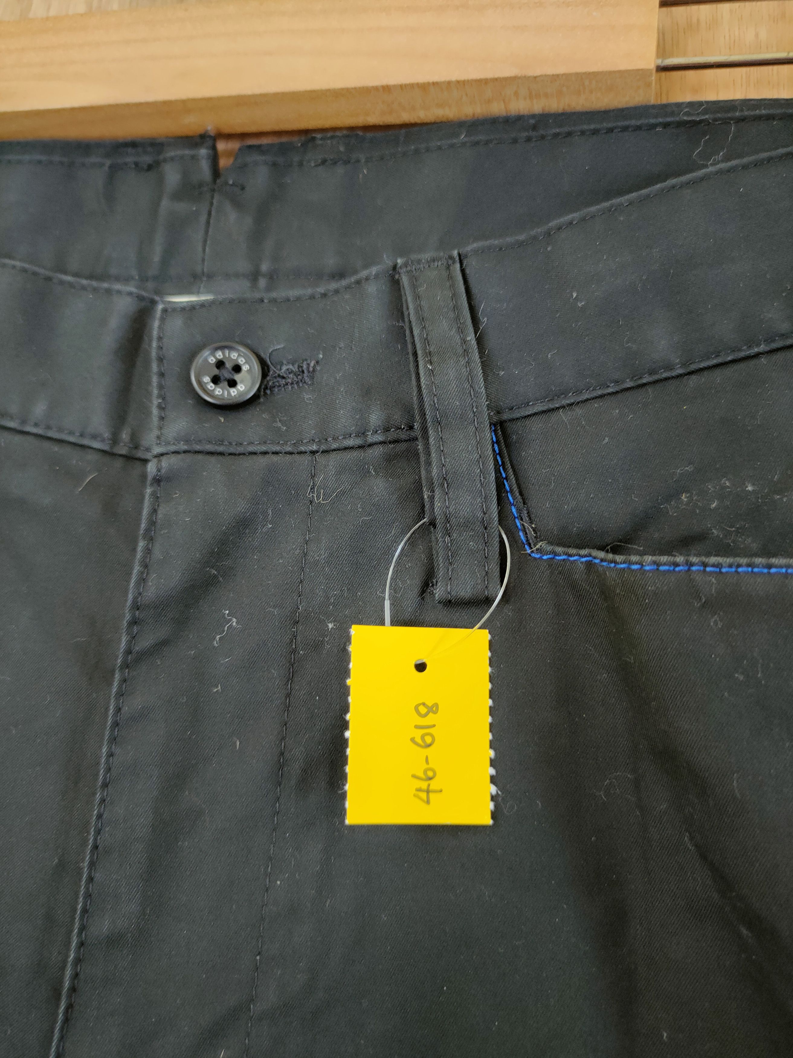 Adidas Adidas black thin cargo casual pants #46-618 Size US 30 / EU 46 - 4 Thumbnail