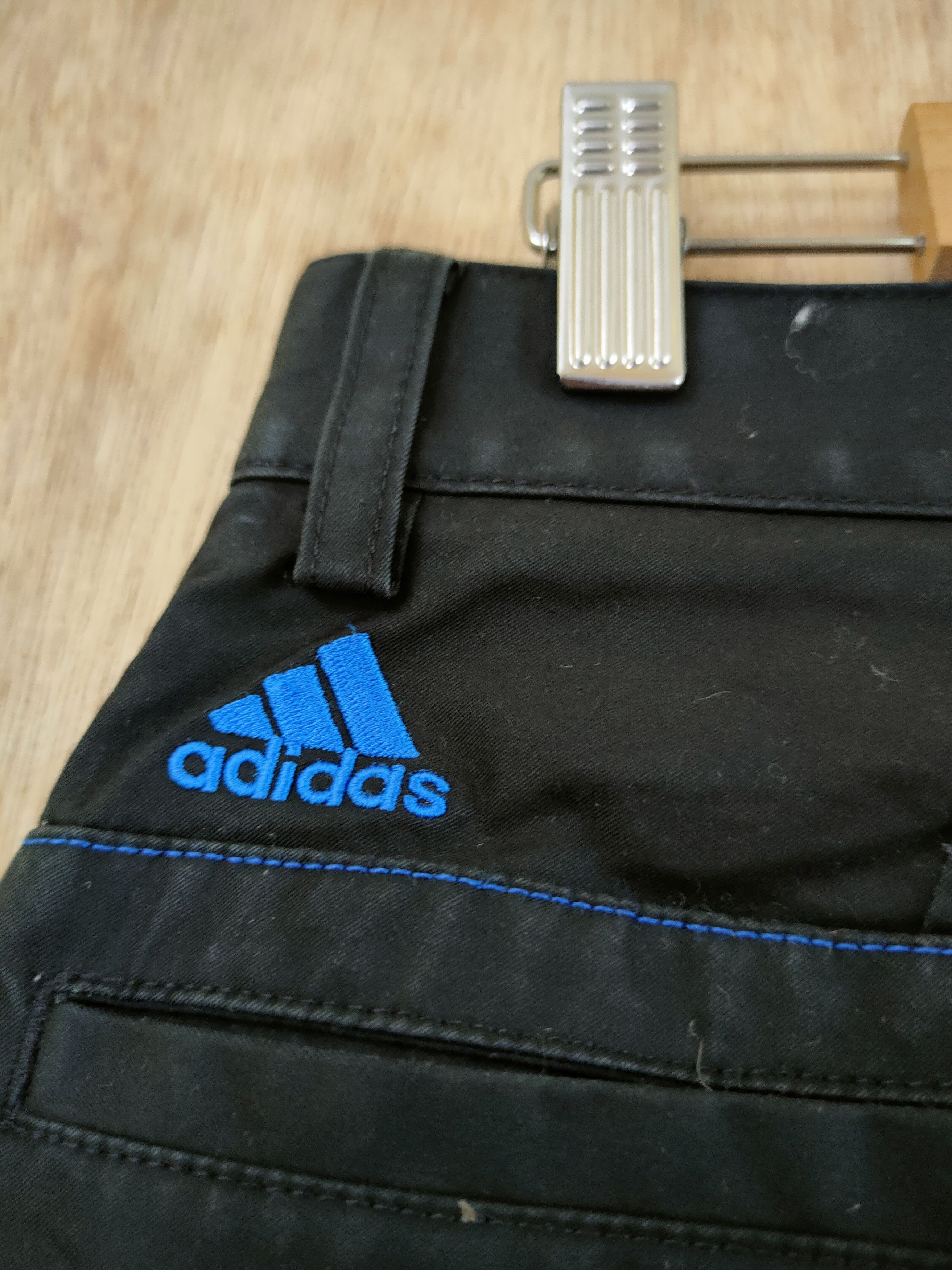Adidas Adidas black thin cargo casual pants #46-618 Size US 30 / EU 46 - 8 Thumbnail