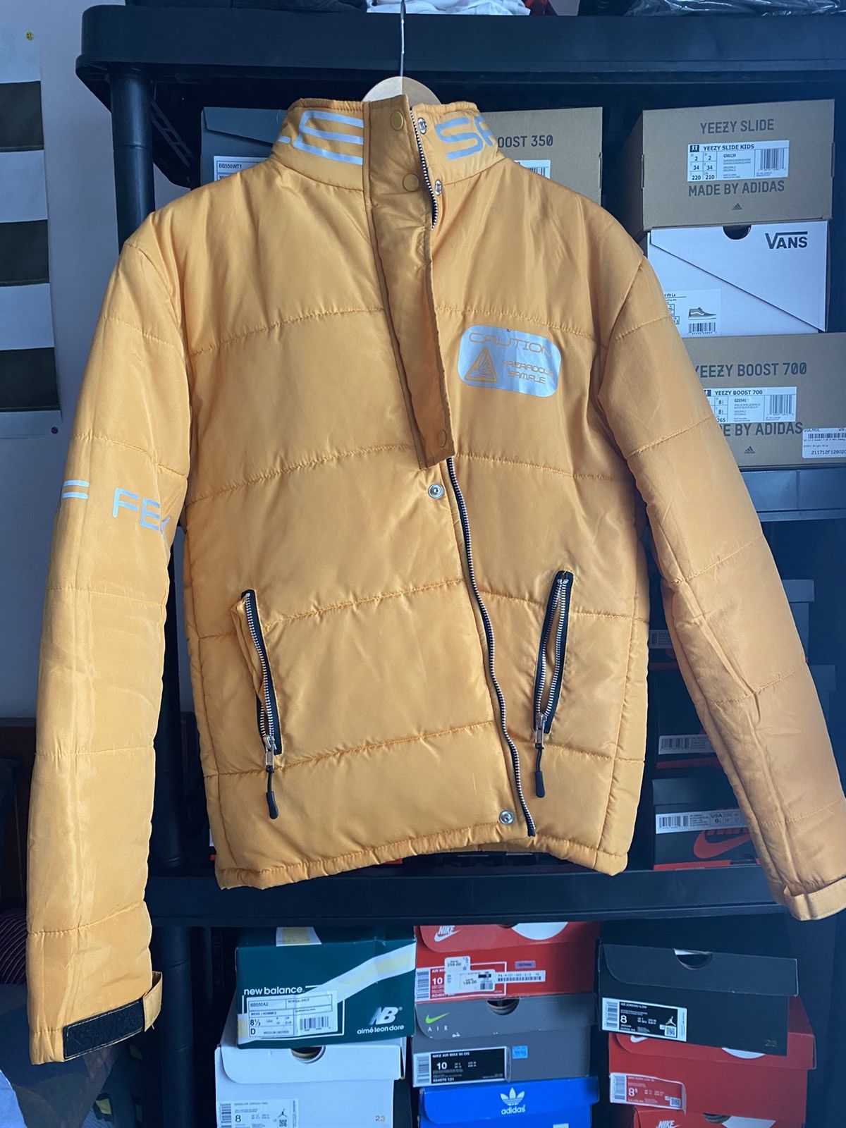 Sample Industries Sample Industries Yellow Hazard 3M Jacket | Grailed