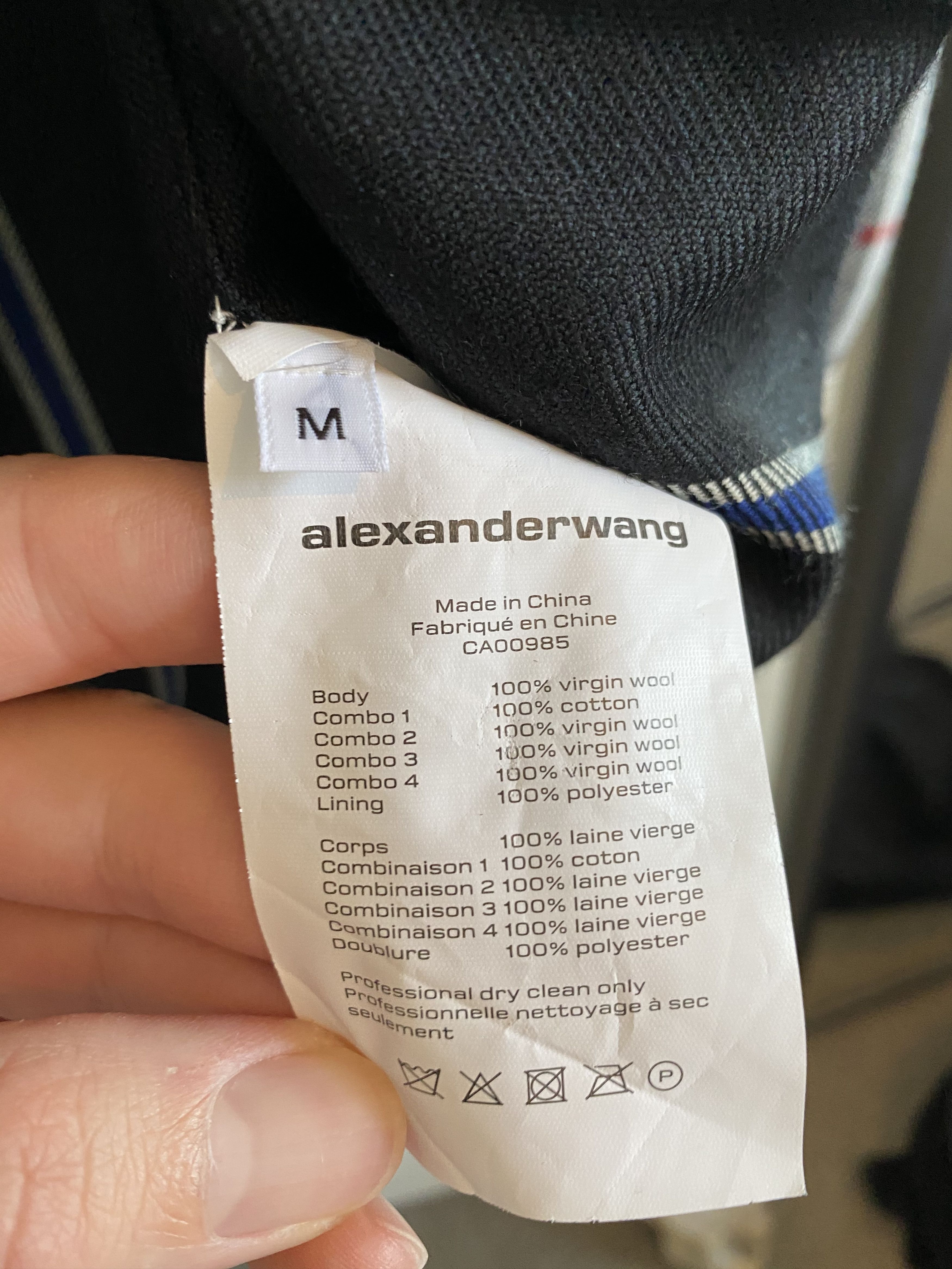 Alexander Wang Alexander Wang Men's Mixed Check Plaid Hooded Shirt Size US M / EU 48-50 / 2 - 3 Thumbnail