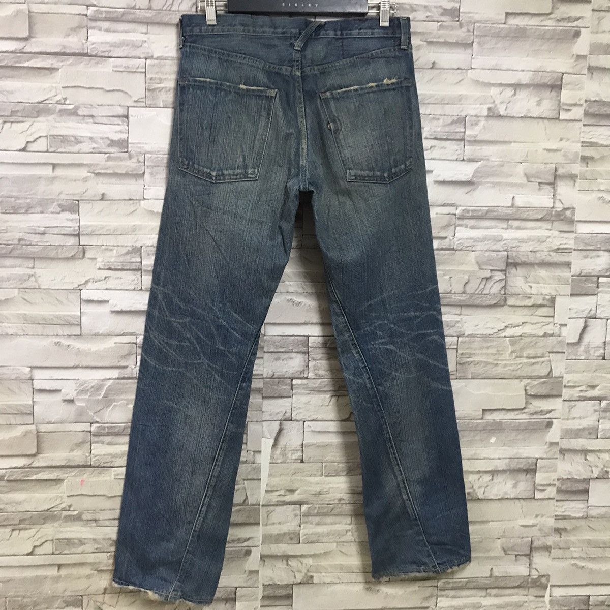 Levi's Levis Red Distressed Engineered Jeans J22174 Size US 30 / EU 46 - 9 Thumbnail