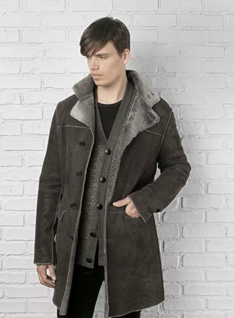 John Varvatos Shearling coat 46 Size US S / EU 44-46 / 1 - 1 Thumbnail