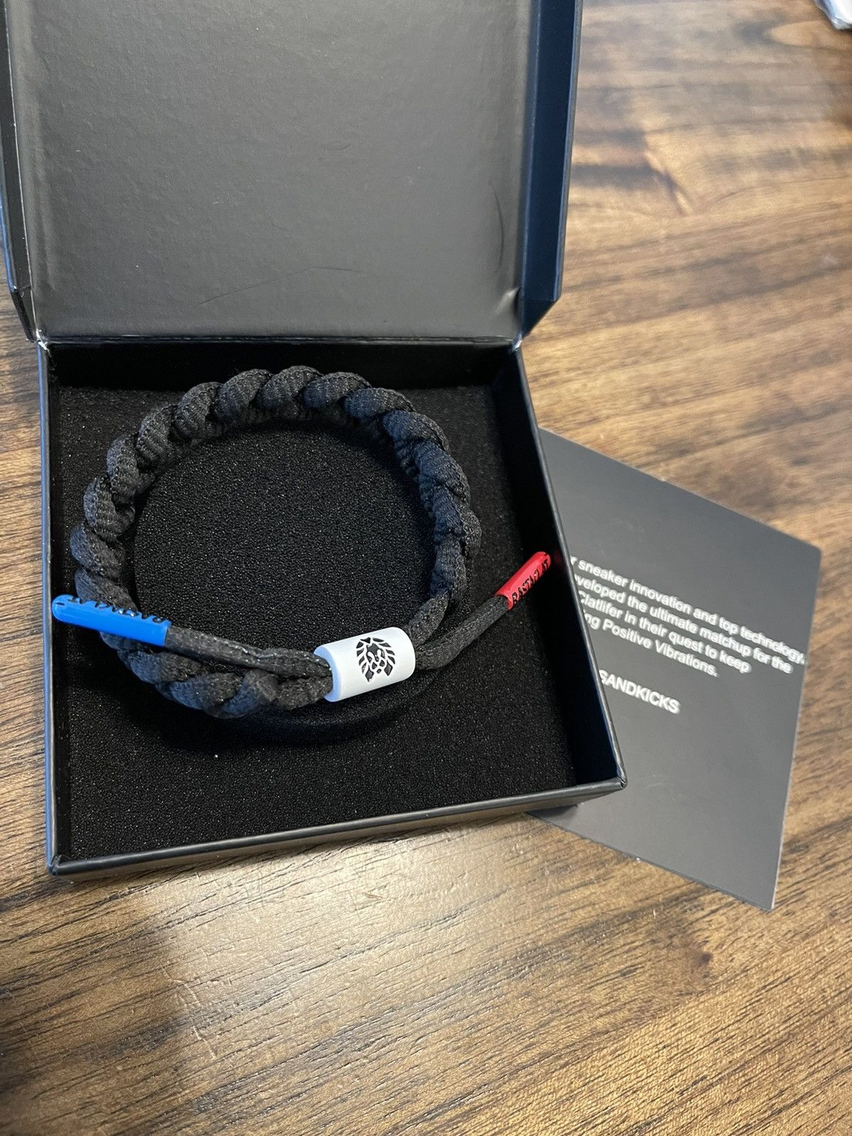 Japanese Brand Streetwear Vintage RASTACLAT RMD classic braided BLACK bracelet with gift box Grailed