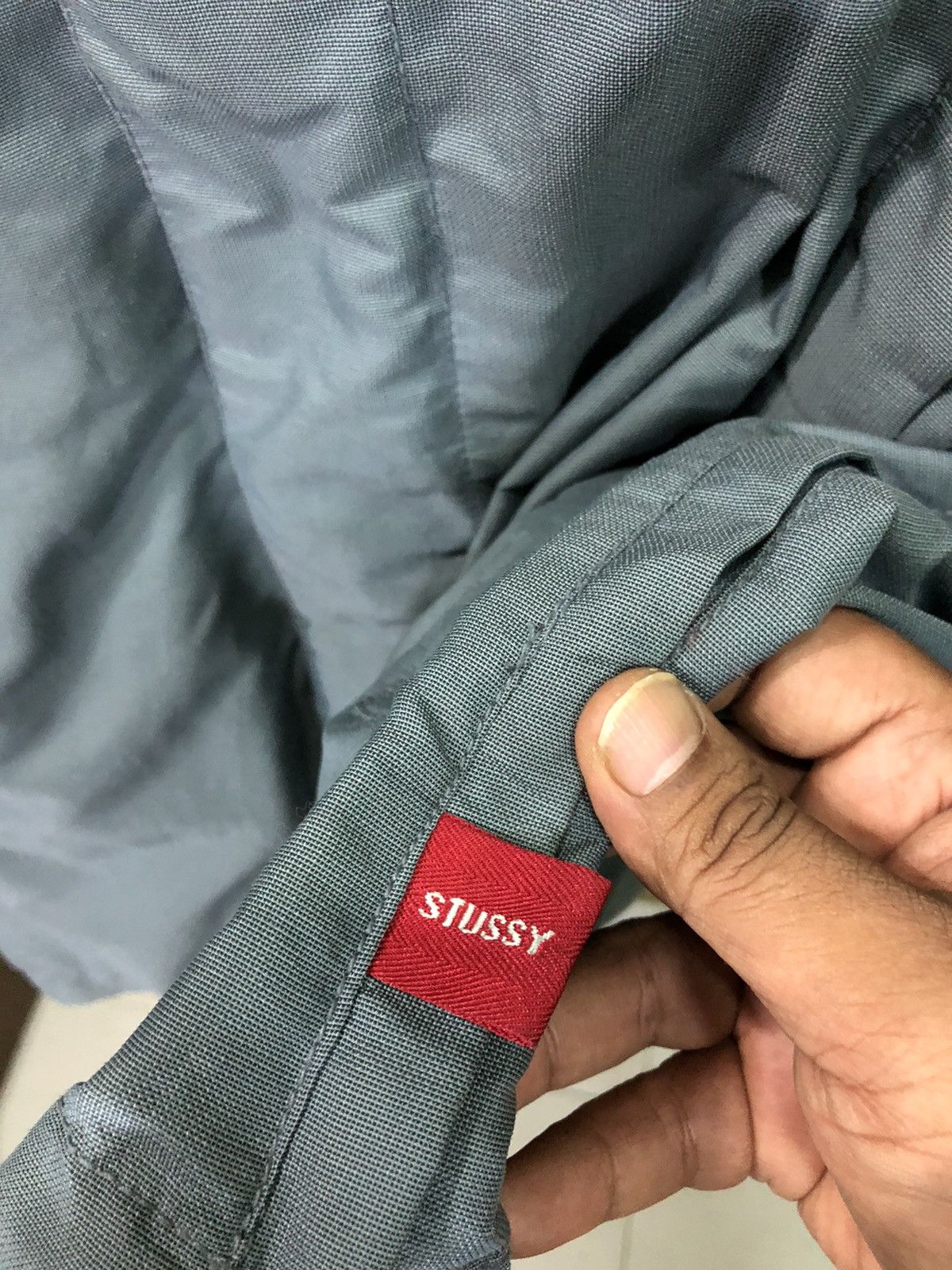Stussy Vintage Stussy Windbreaker Hoodie Jacket Size US L / EU 52-54 / 3 - 3 Thumbnail