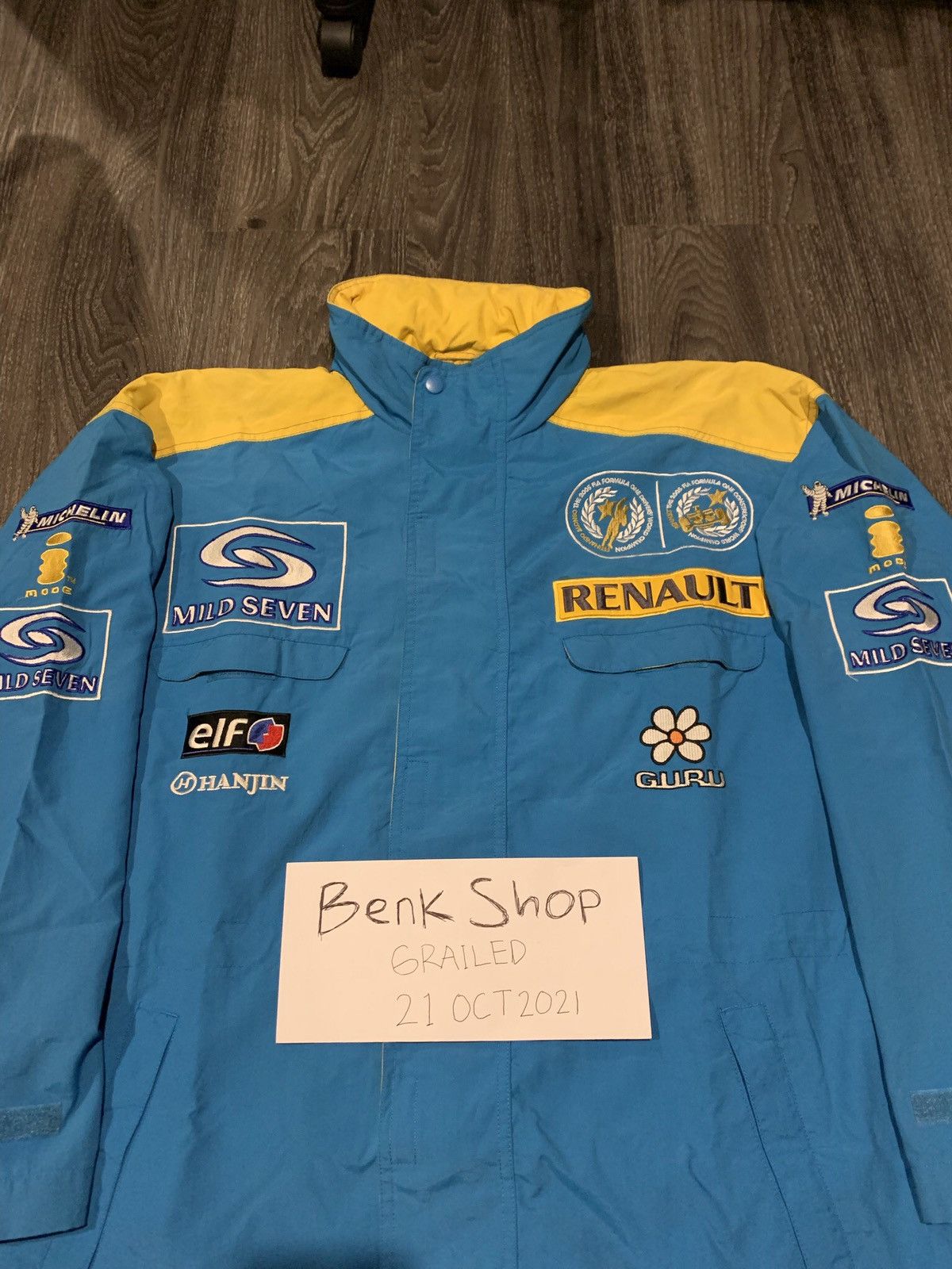 Renault F1 Team Racing Hooded Jacket Team Spirit Mild Seven