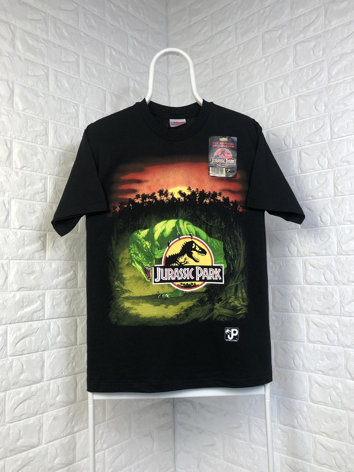 Vintage New With Tag Vintage Jurassic Park 1993 T Rex Promo T Shirt Grailed 1528