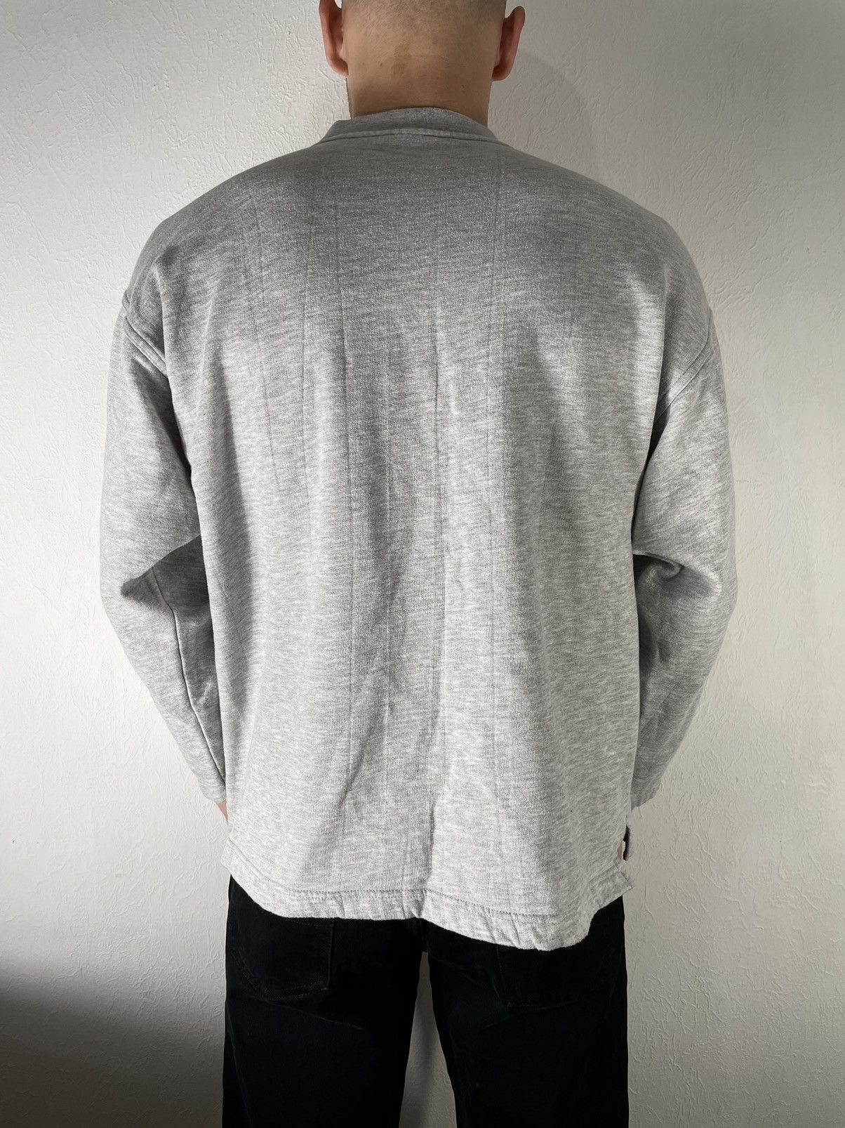 Vintage Vintage 90s Gran Canaria Grey Sweatshirt Screen Star Size US L / EU 52-54 / 3 - 4 Thumbnail