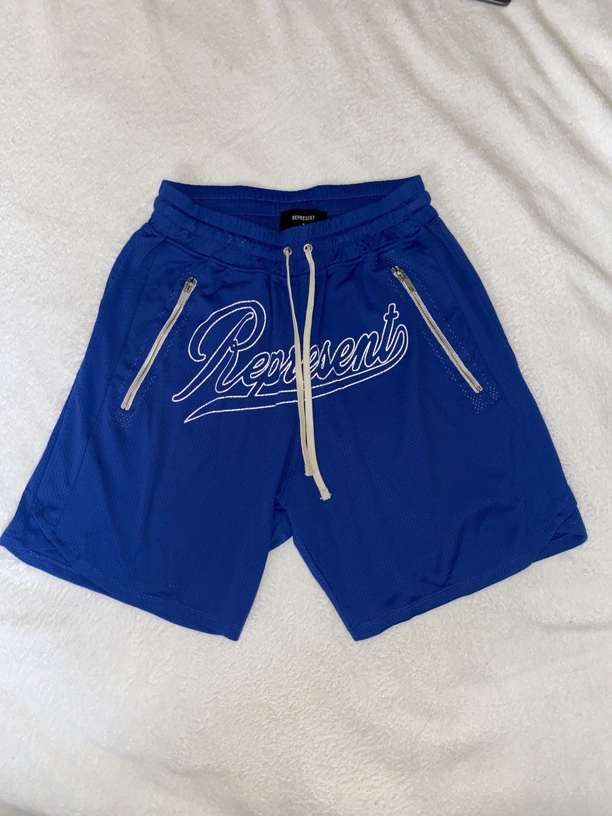 Represent Clo. Represent Mesh short Cobalt Blue | Grailed