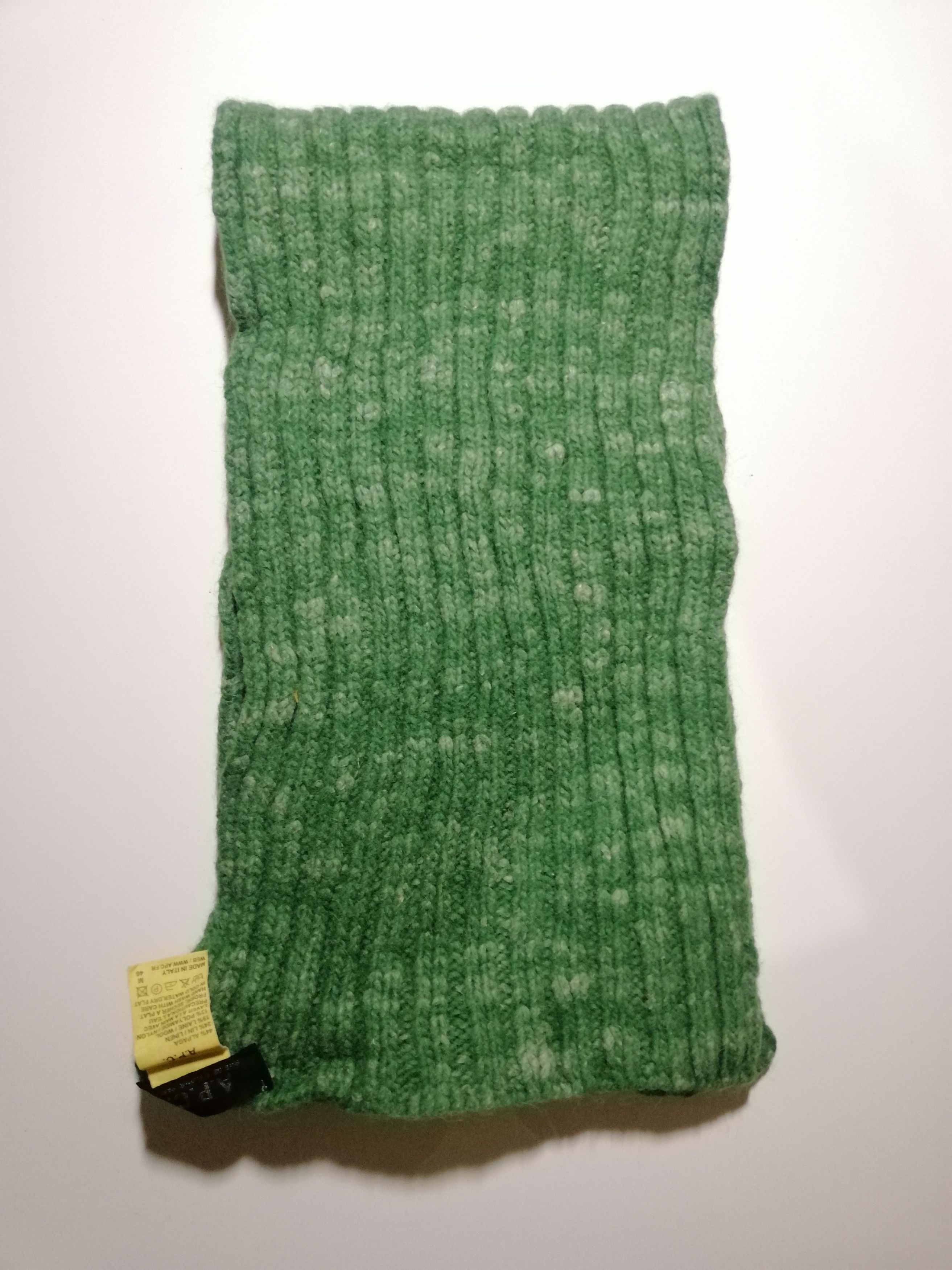 A.P.C. × Designer Vintage APC paris knited wool scarf made in Italy - B01 Size ONE SIZE - 1 Thumbnail