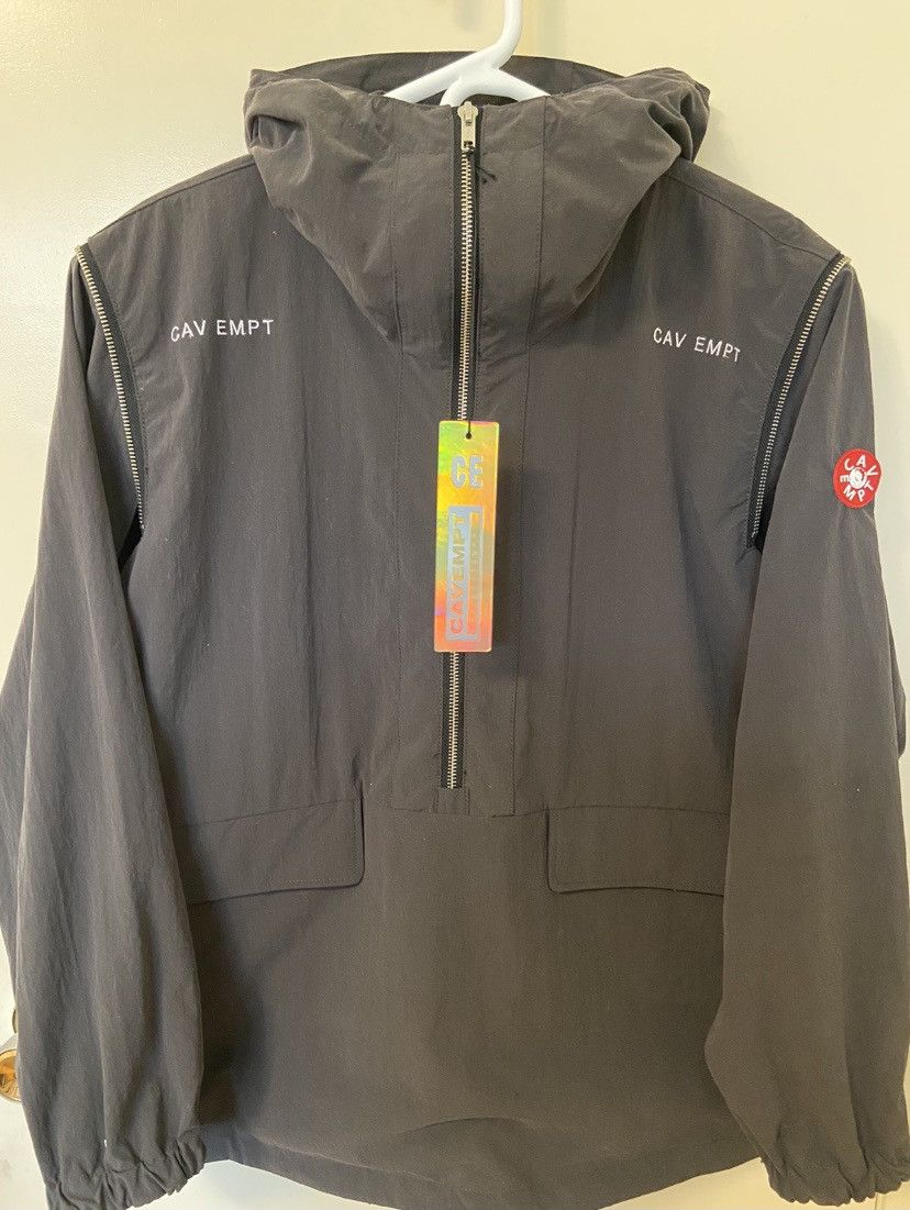 Cav Empt Cav Empt concealed sleeve popover jacket Grailed