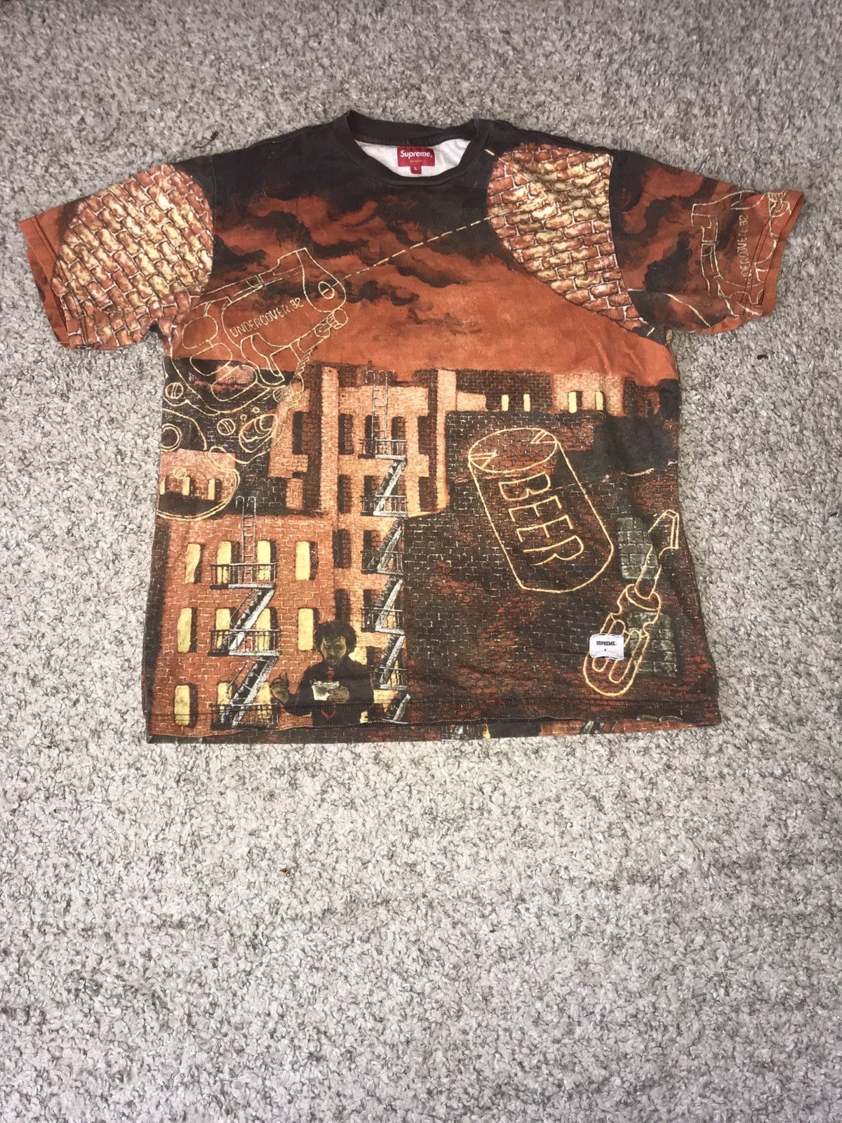 Supreme Supreme Martin Wong Ridge Street Tee | Grailed