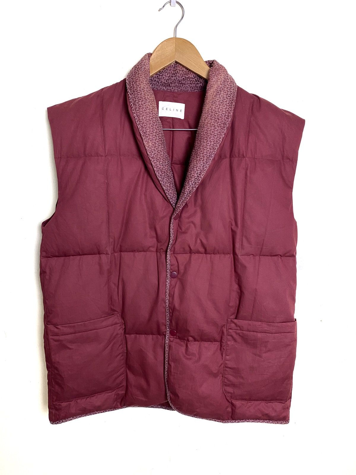 Iconic Celine Goose Puffer Down Vest Jacket