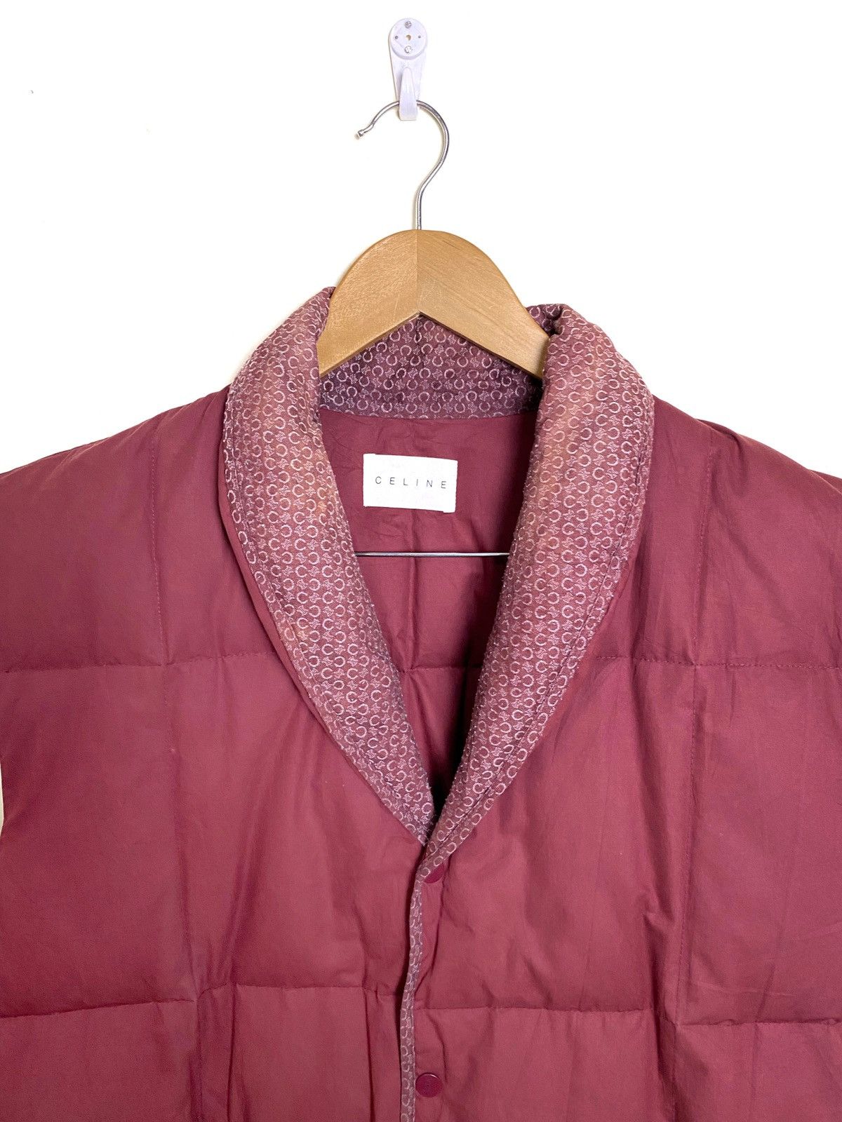 Celine Iconic Celine Goose Puffer Down Vest Jacket Size US L / EU 52-54 / 3 - 3 Thumbnail