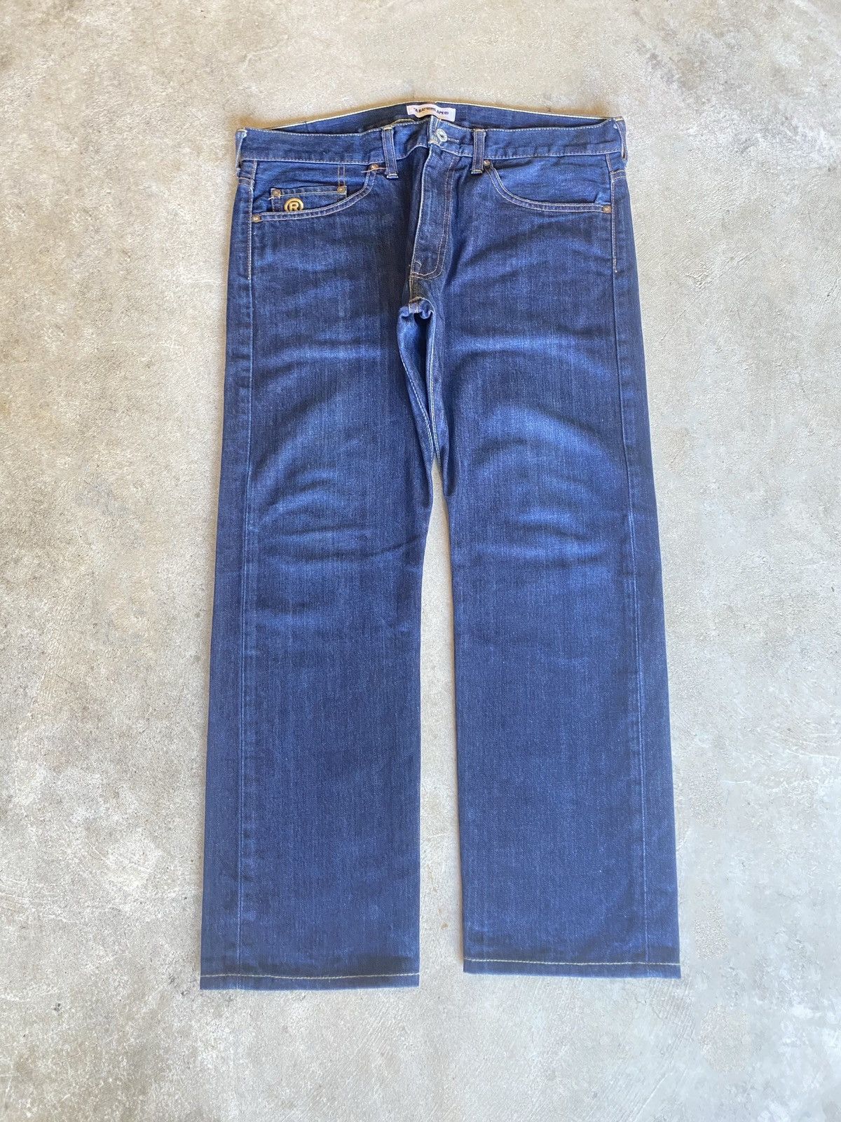 Bape Bapesta Denim Size US 34 / EU 50 - 3 Thumbnail