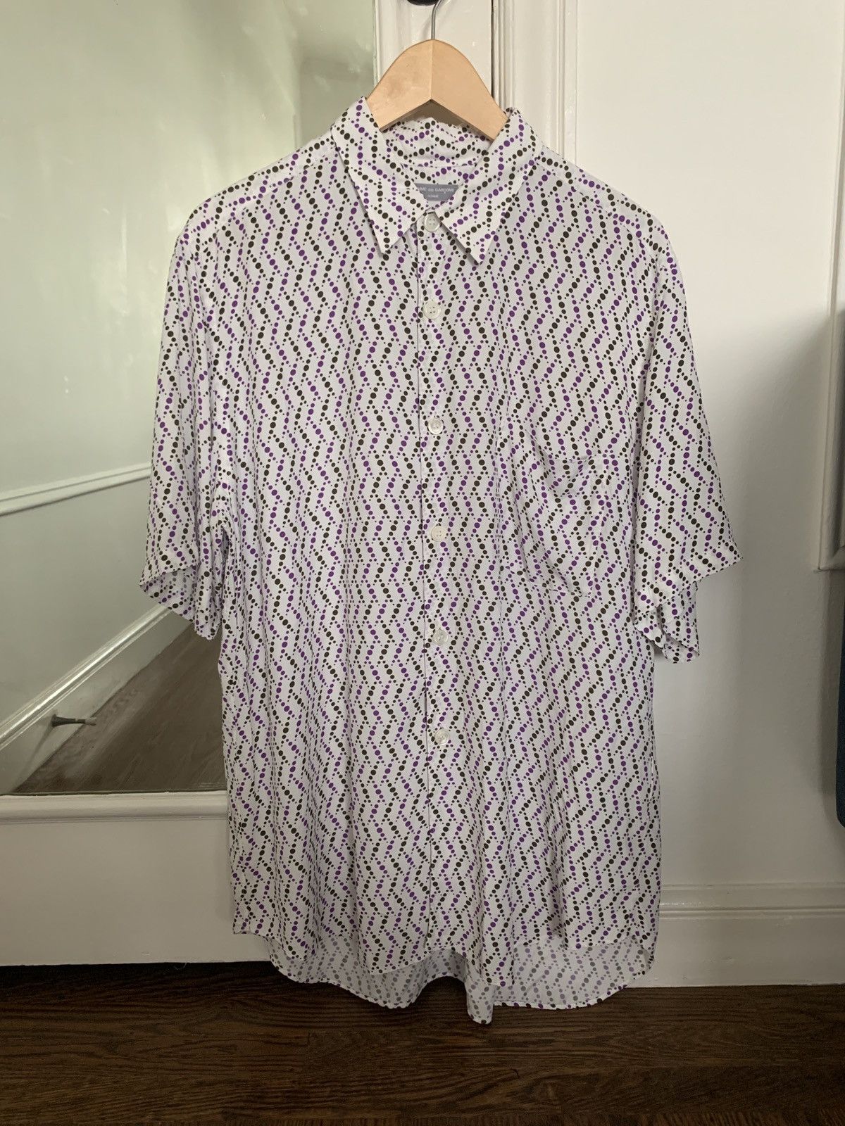 Comme des Garçons homme 2001 button up shirt