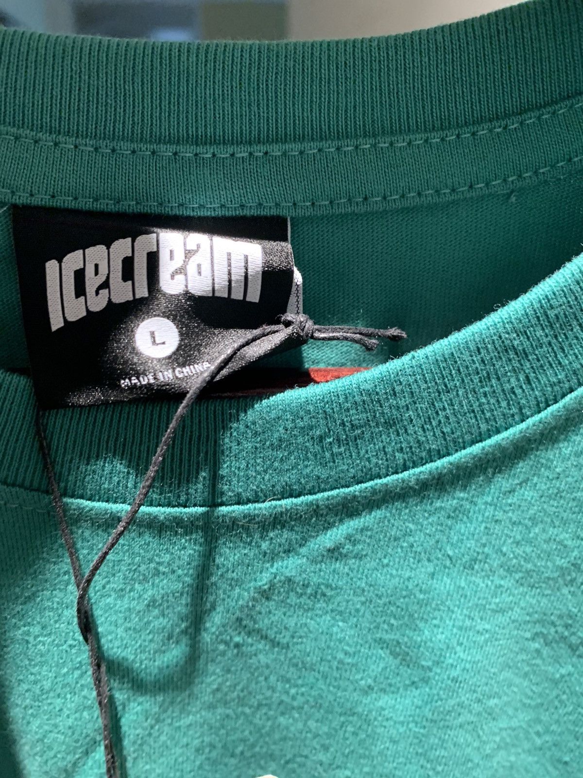 Billionaire Boys Club × Icecream × Pharrell *RARE* New Ice Cream BBC Cone Print Long Sleeve Shirt Large Size US L / EU 52-54 / 3 - 6 Thumbnail