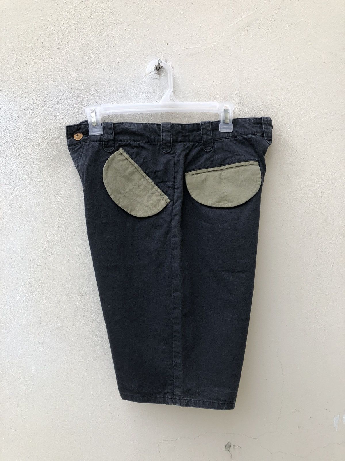 Studio D'Artisan ACCHA Japan Unity Made Flap Pocket Two Tone Short Pant Size US 31 - 15 Thumbnail
