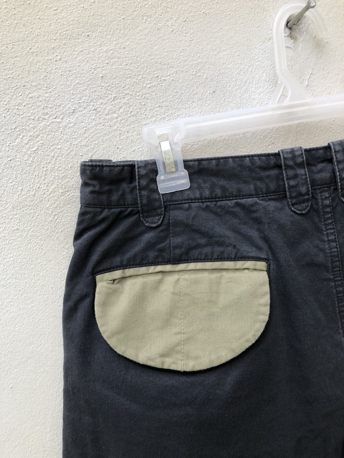 Studio D'Artisan ACCHA Japan Unity Made Flap Pocket Two Tone Short Pant Size US 31 - 14 Thumbnail