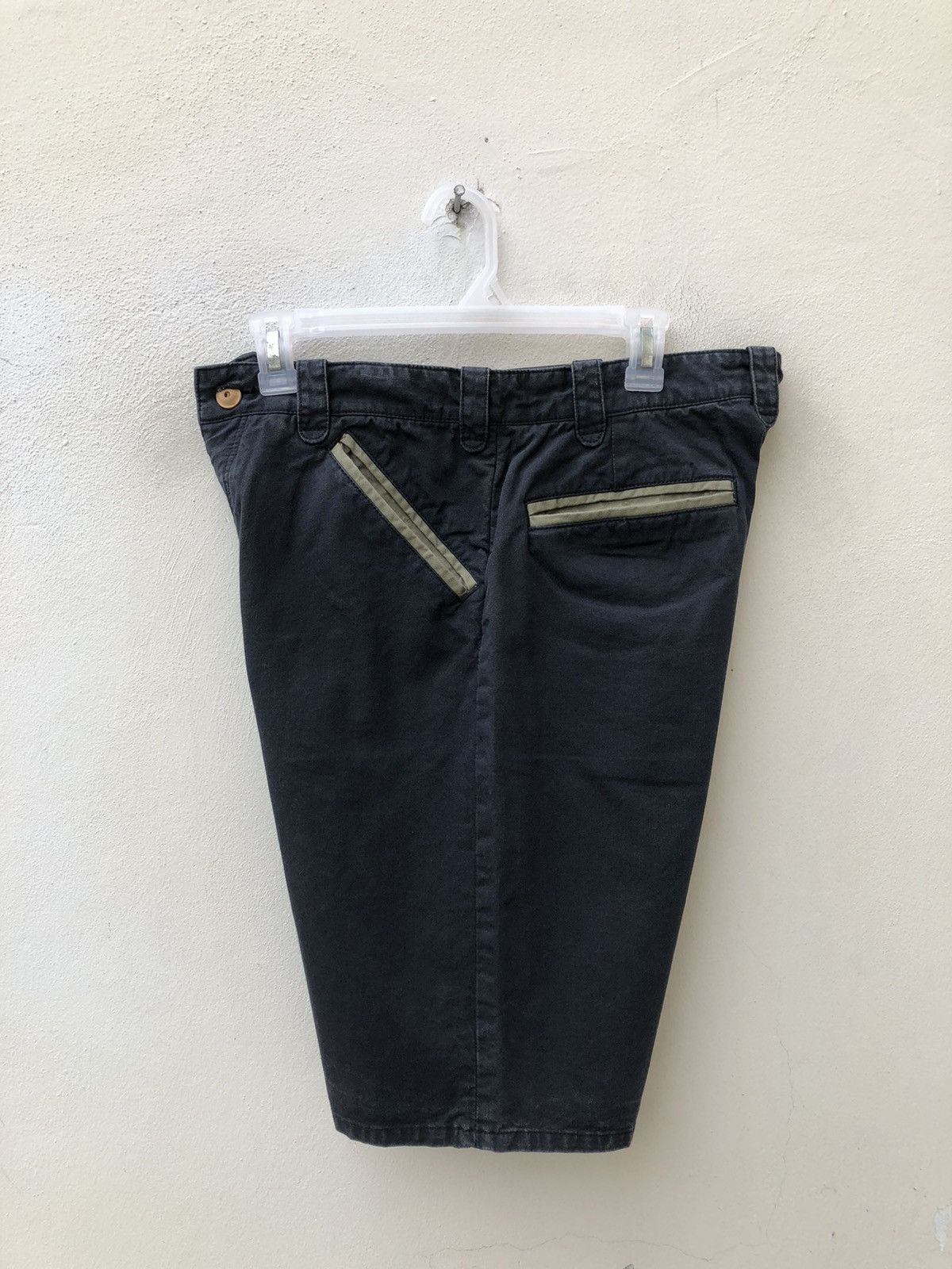 Studio D'Artisan ACCHA Japan Unity Made Flap Pocket Two Tone Short Pant Size US 31 - 16 Thumbnail