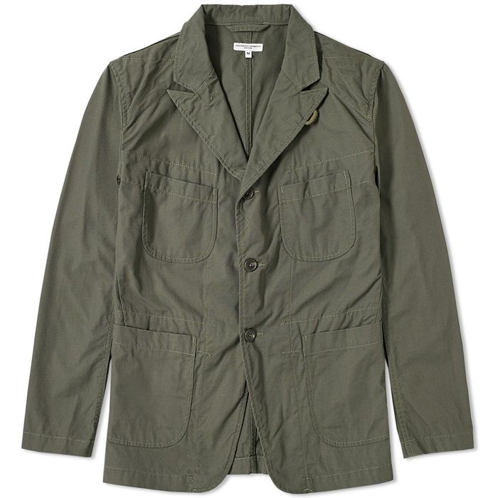 Engineered Garments Olive Cotton Ripstop Bedford - Size L Size US L / EU 52-54 / 3 - 2 Preview