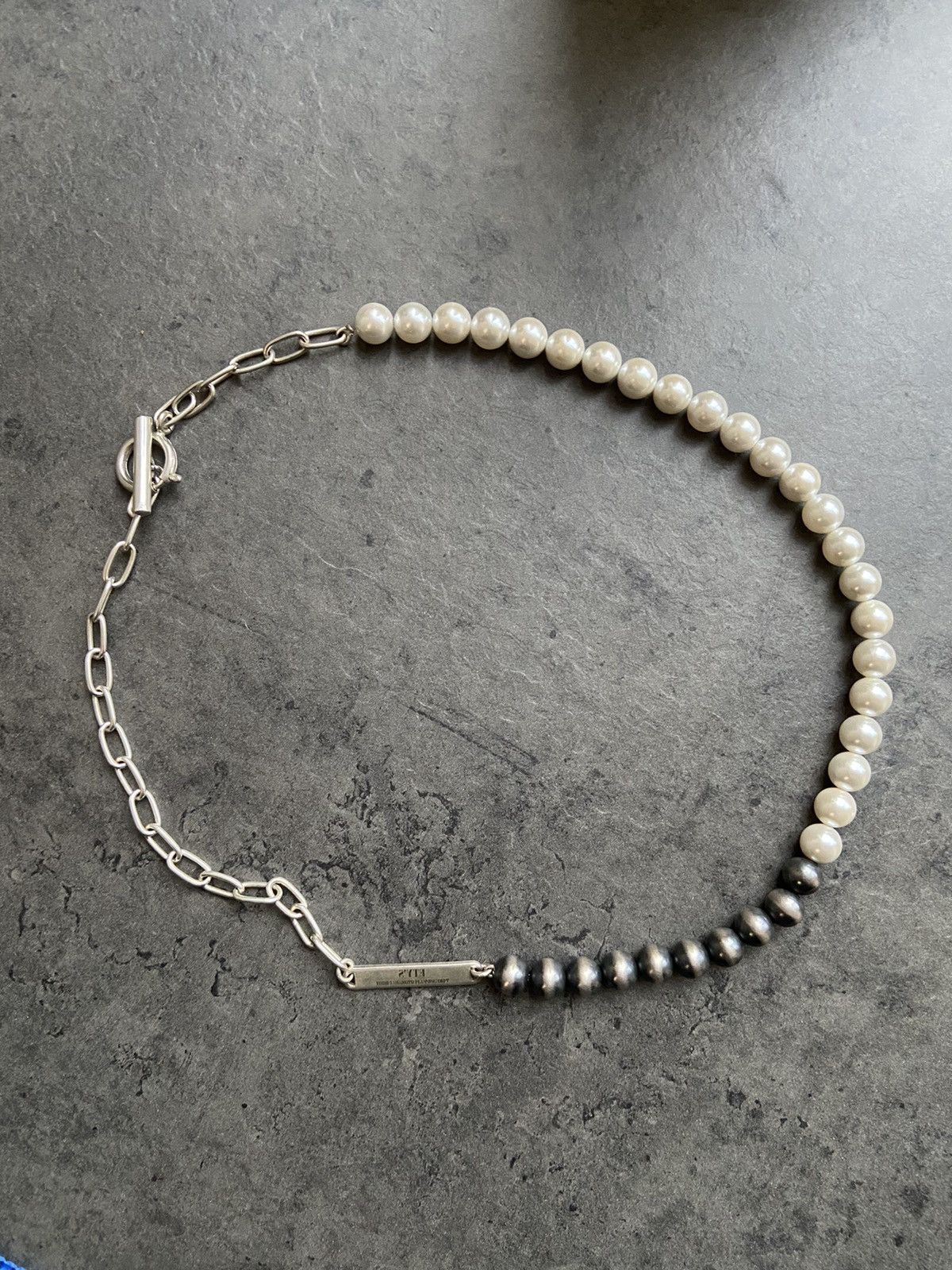 Yohji Yamamoto S'YTE By Yohji Yamamoto Navajo Pearl Necklace | Grailed
