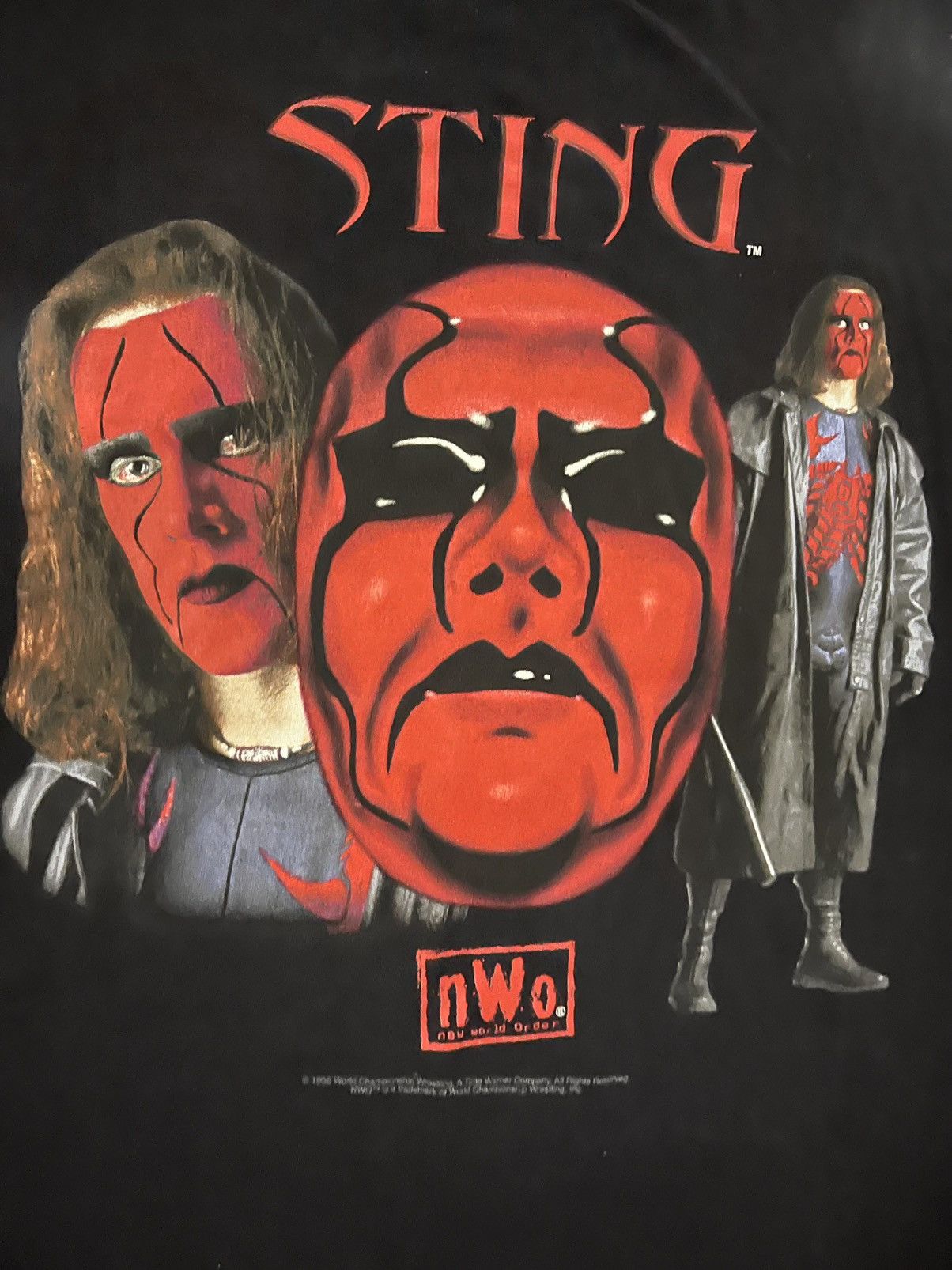 Vintage × WCW/nWo Vintage 1998 sting NWO tee Size US XL / EU 56 / 4 - 3 Thumbnail