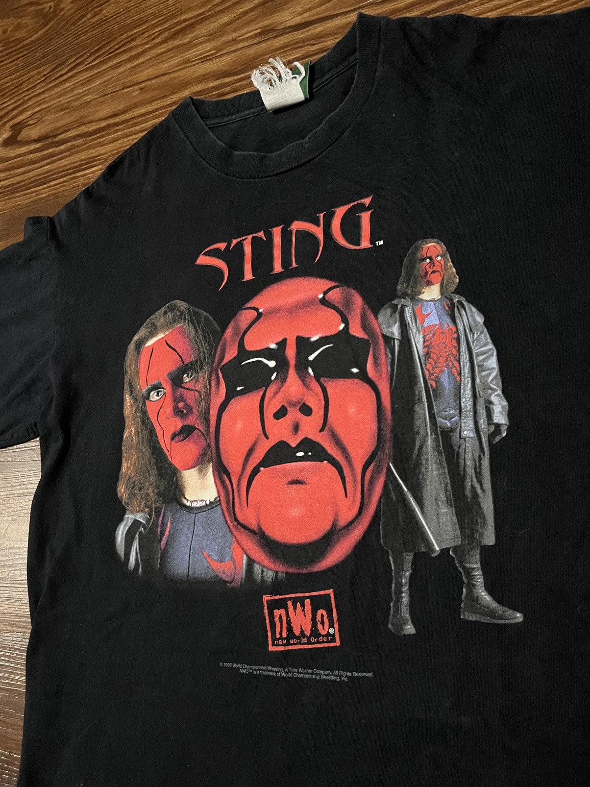 Vintage × WCW/nWo Vintage 1998 sting NWO tee Size US XL / EU 56 / 4 - 2 Thumbnail