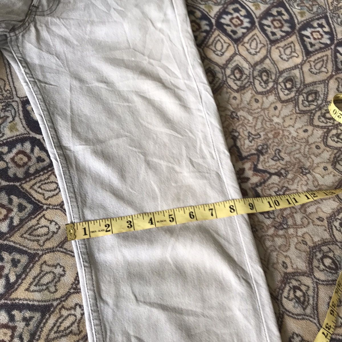 Levi's Vintage 80s Levis 501 Distressed Silver Faded Made in USA Size US 28 / EU 44 - 23 Thumbnail