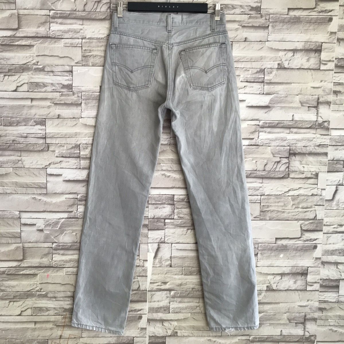 Levi's Vintage 80s Levis 501 Distressed Silver Faded Made in USA Size US 28 / EU 44 - 9 Thumbnail