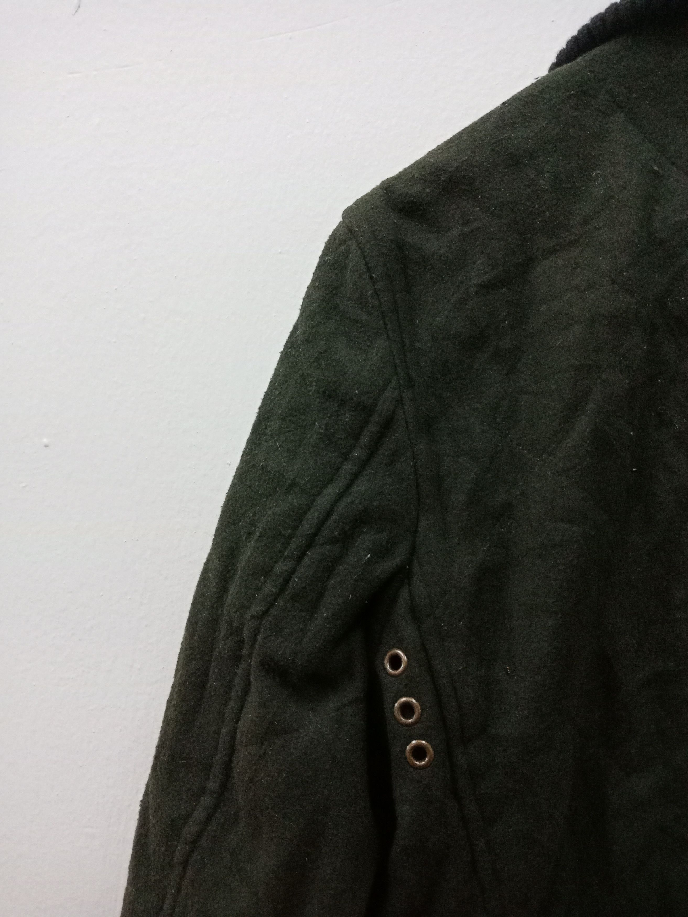 Japanese Brand J.W.Anderson Uniqlo Dark Green Wool Size US M / EU 48-50 / 2 - 6 Thumbnail