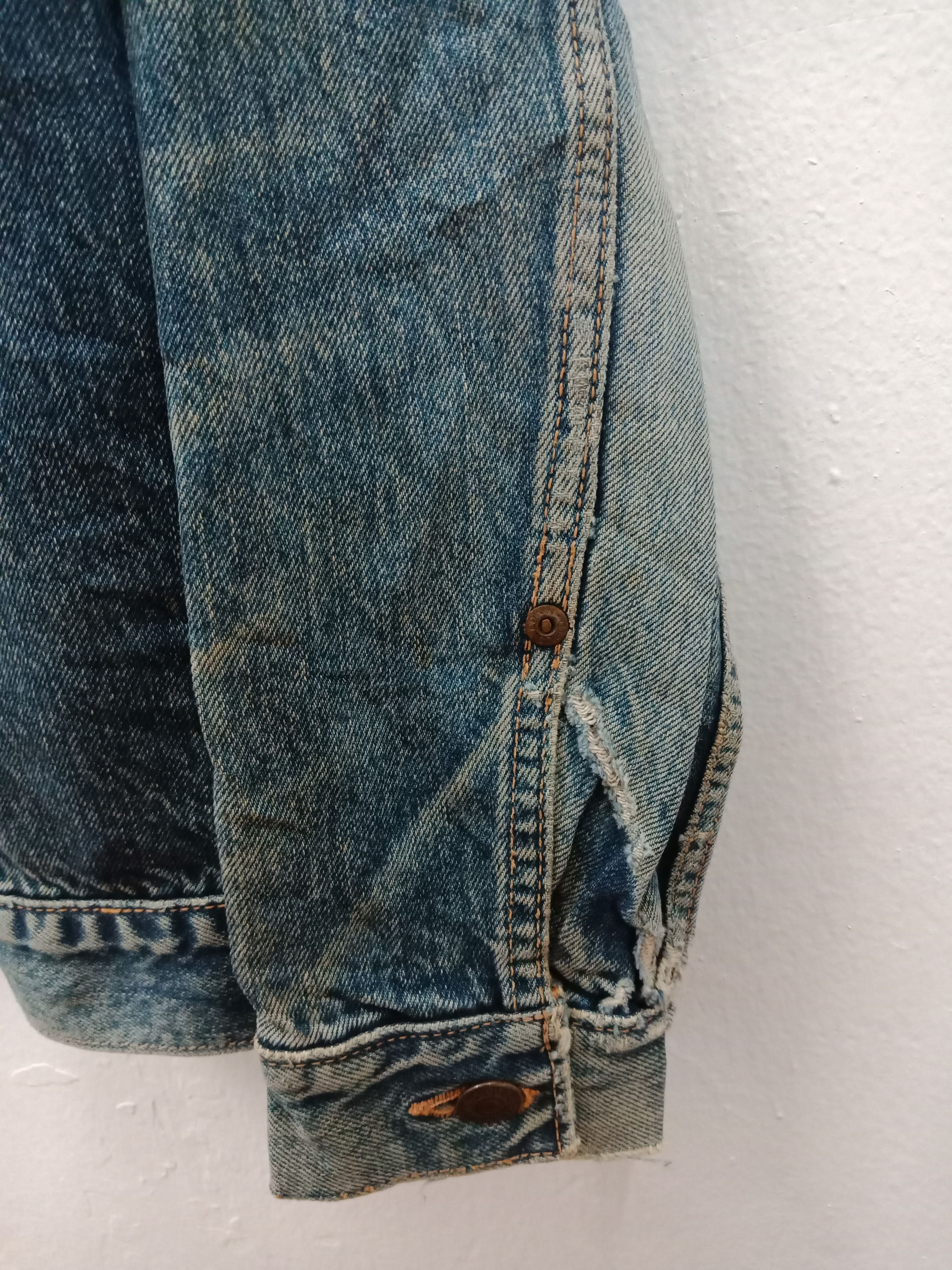 Edwin Edwin Rusty Washed Blue Distressed Trucker Size US M / EU 48-50 / 2 - 8 Thumbnail