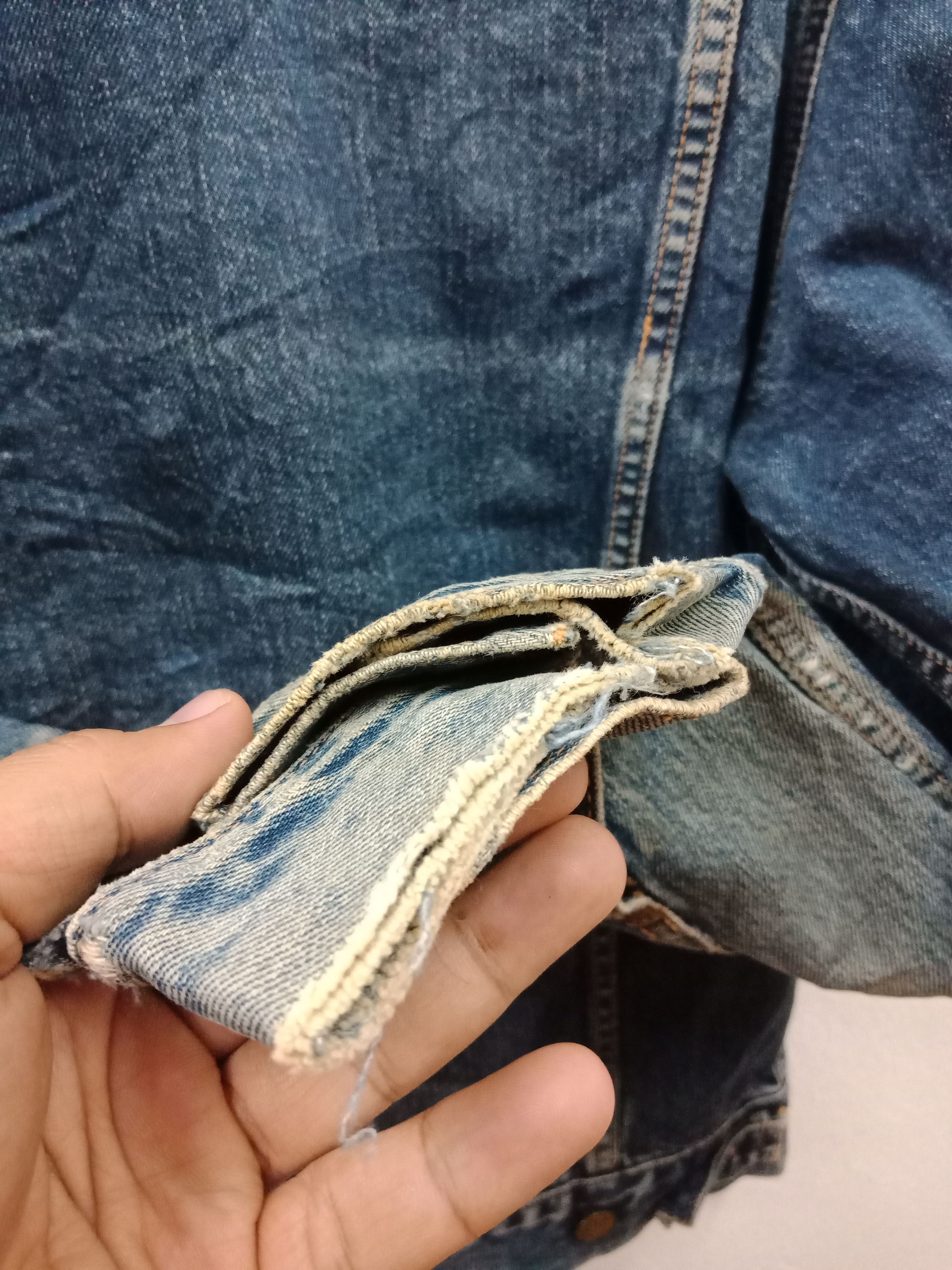 Edwin Edwin Rusty Washed Blue Distressed Trucker Size US M / EU 48-50 / 2 - 7 Thumbnail