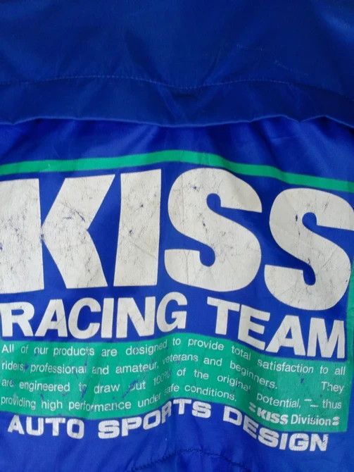 Gear for Sports Rare Vintage KISS RACING TEAM MOTORSPORTS Jacket Size US M / EU 48-50 / 2 - 4 Thumbnail