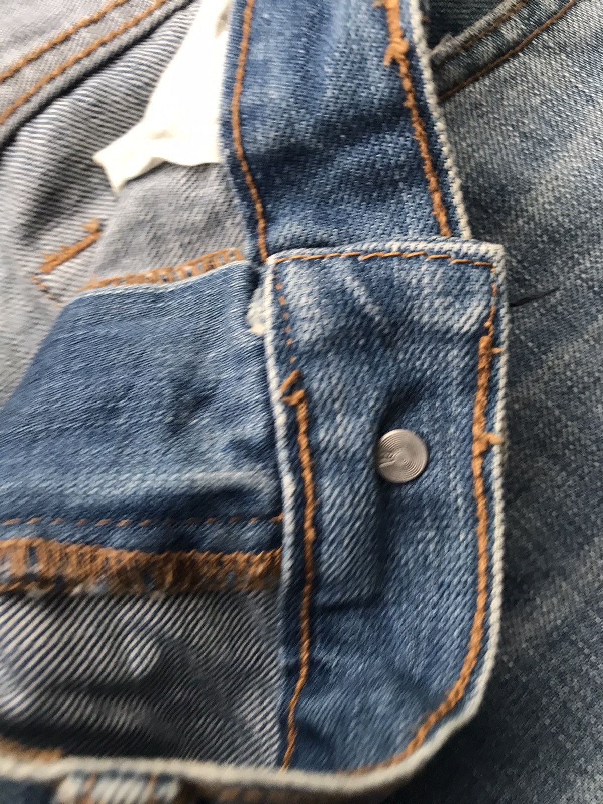 Gap LIGHT WASH GAP SLIM FIT DISTRESSED DENIM JEANS W31 Size US 31 - 7 Thumbnail