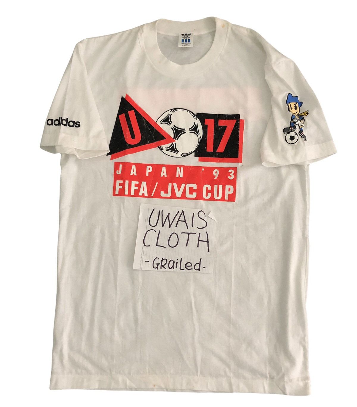 Vintage Adidas Japan 93 FIFA JVC Cup