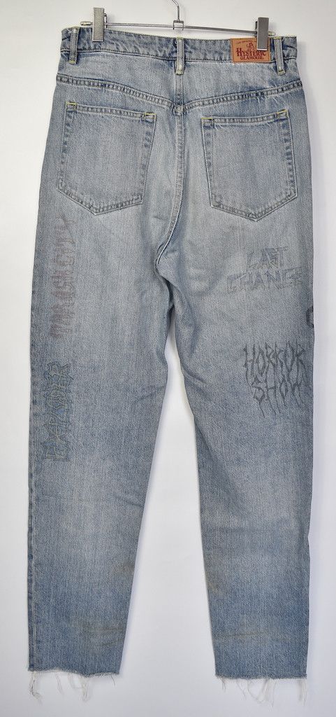 Hysteric Glamour HYSTERIC GLAMOUR/damaged denim pants/22236 - 0420 72.8 Size US 28 / EU 44 - 3 Thumbnail