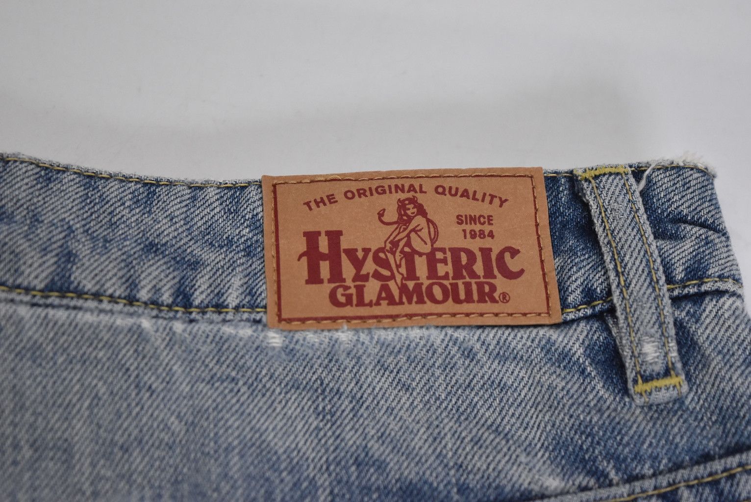 Hysteric Glamour HYSTERIC GLAMOUR/damaged denim pants/22236 - 0420 72.8 Size US 28 / EU 44 - 7 Thumbnail