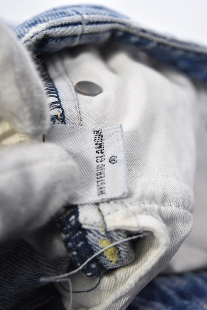Hysteric Glamour HYSTERIC GLAMOUR/damaged denim pants/22236 - 0420 72.8 Size US 28 / EU 44 - 11 Thumbnail