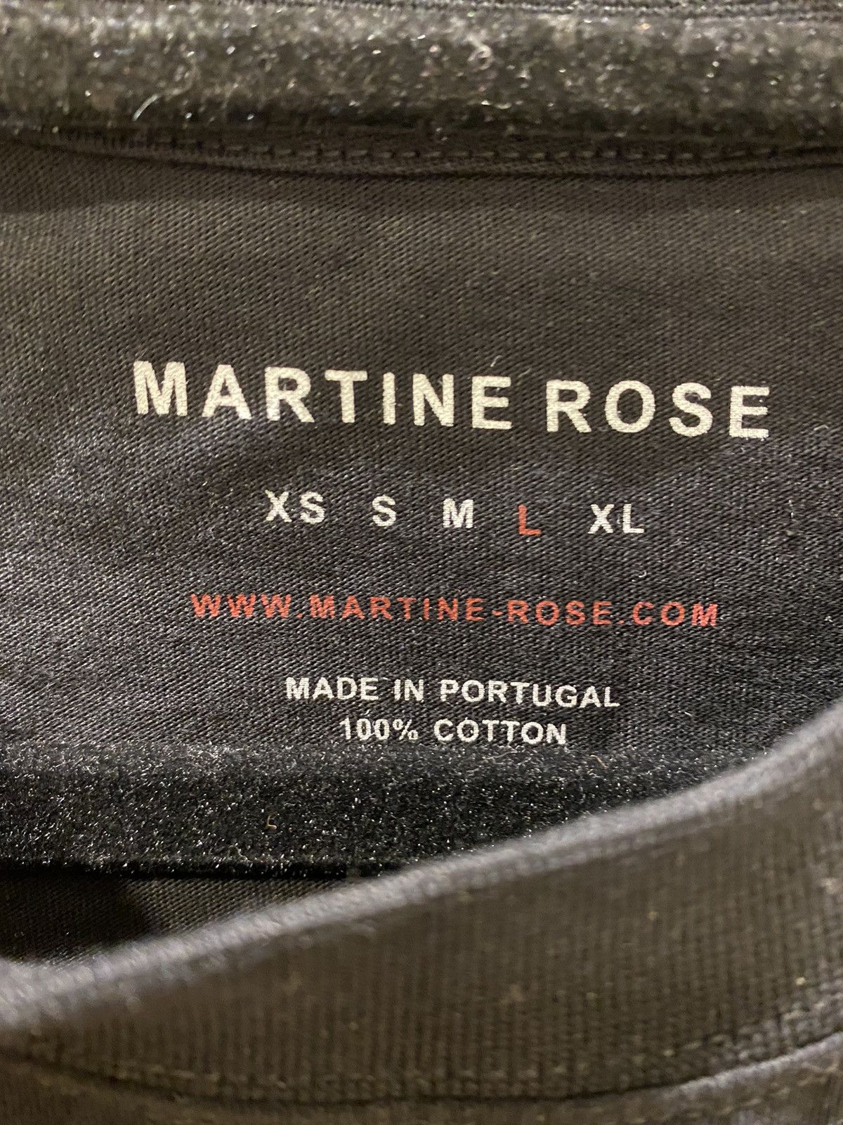Martine Rose Martine Rose Clown Black tee Size US L / EU 52-54 / 3 - 3 Thumbnail