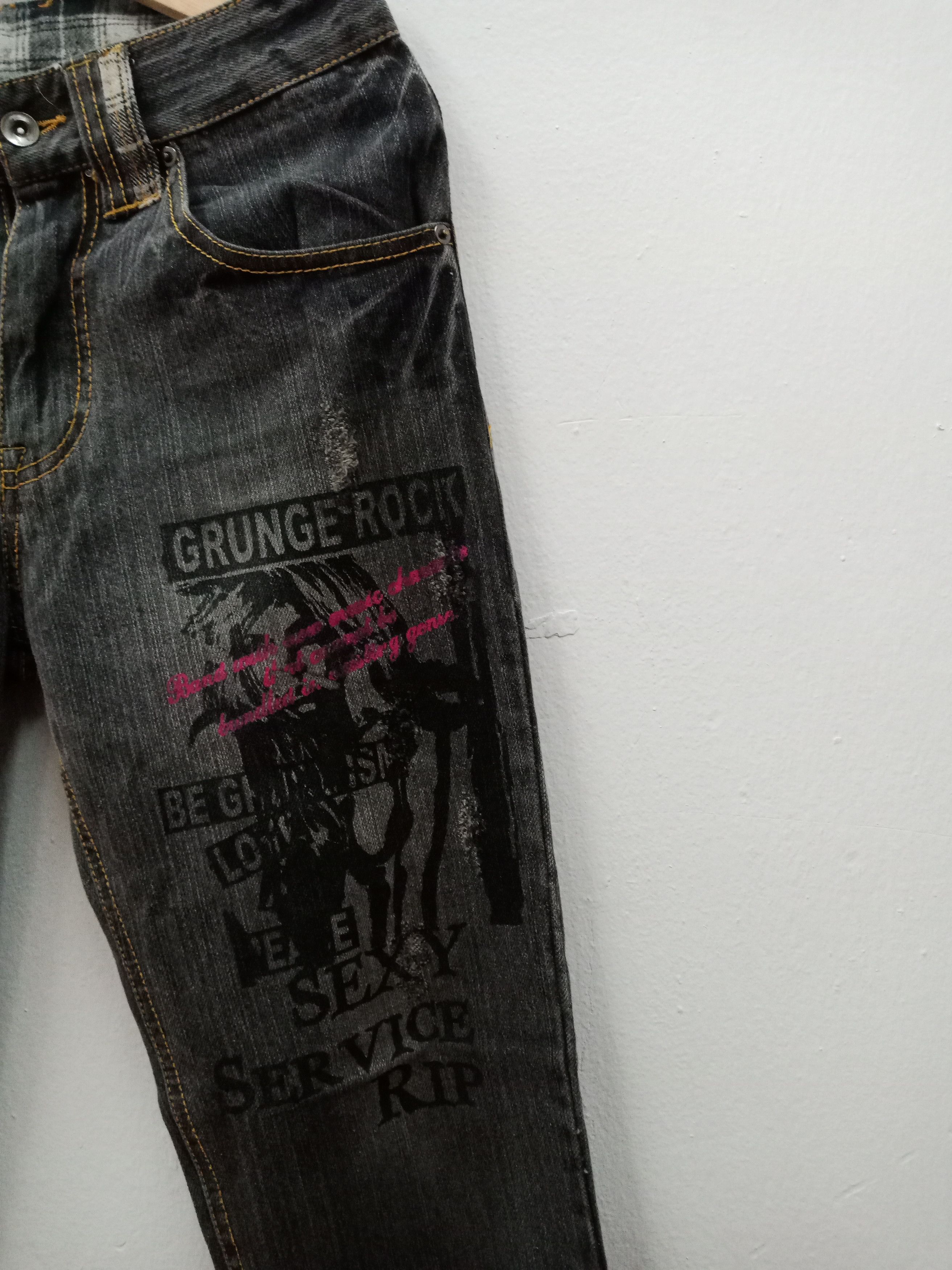 In The Attic Clone DerGro Distressed Naked Lady Rock 'N' Roll Size US 31 - 8 Thumbnail